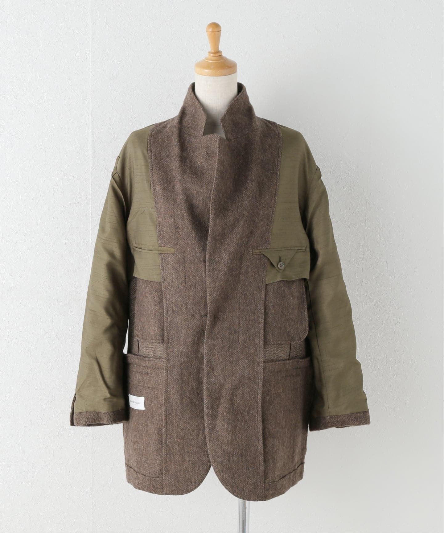 NOBLE別注》COUTURE D'ADAM/クチュールドアダム ツィードシングル