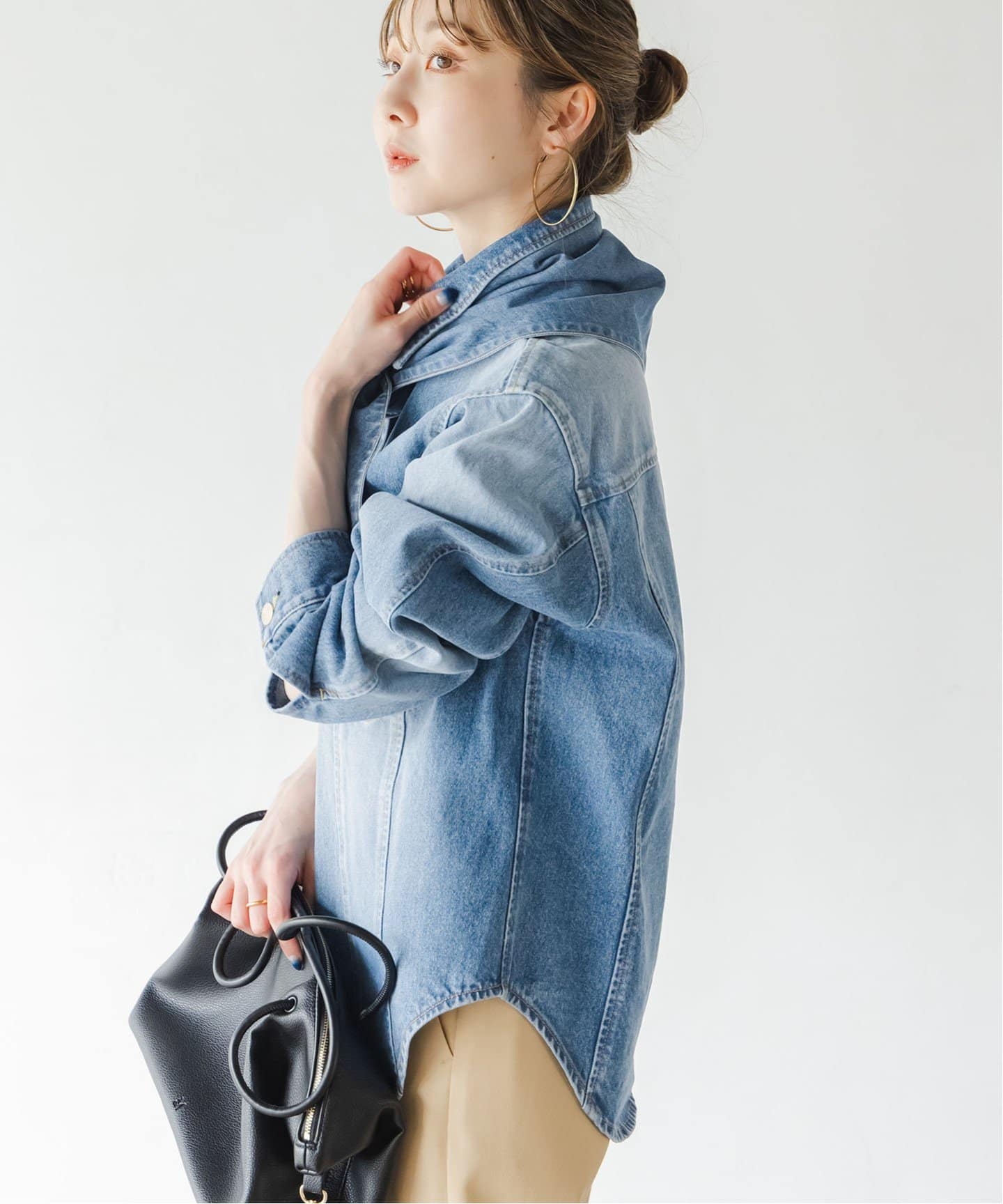 NOBLE ジャケット SERGE/サージ SCARF DENIM JACKET(その他ジャケット・スーツ