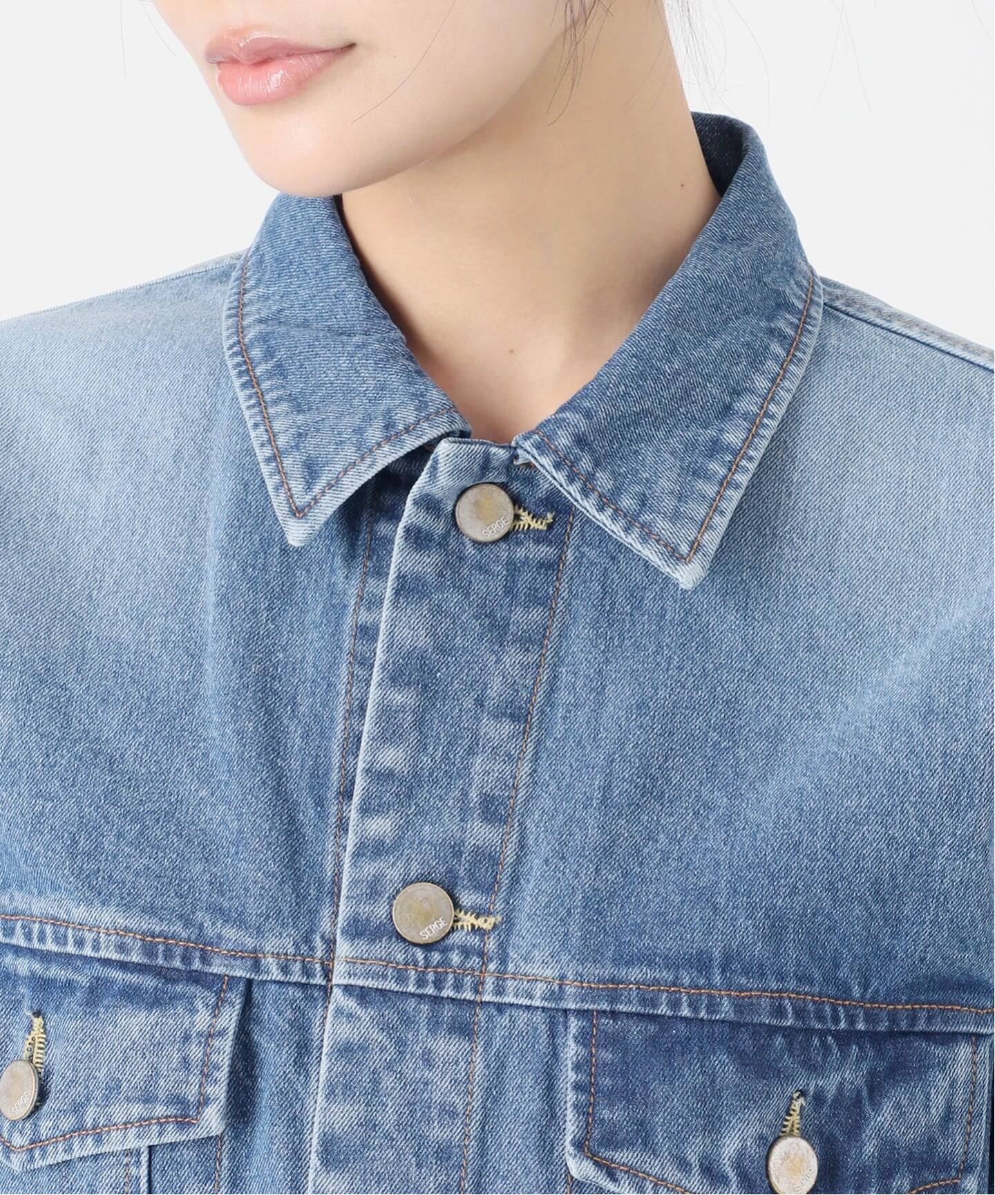 NOBLE ジャケット SERGE/サージ SCARF DENIM JACKET（その他ジャケット・スーツ