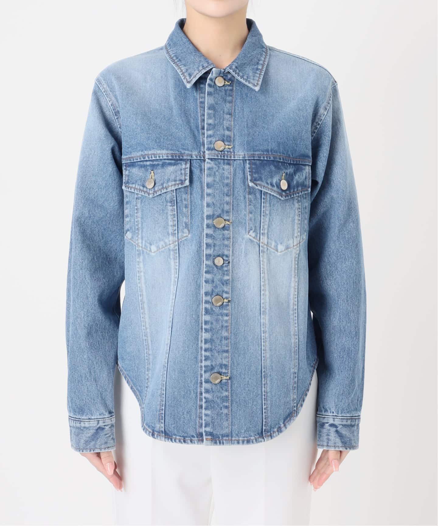 SERGE/サージ SCARF DENIM JACKET（その他ジャケット・スーツ）｜NOBLE