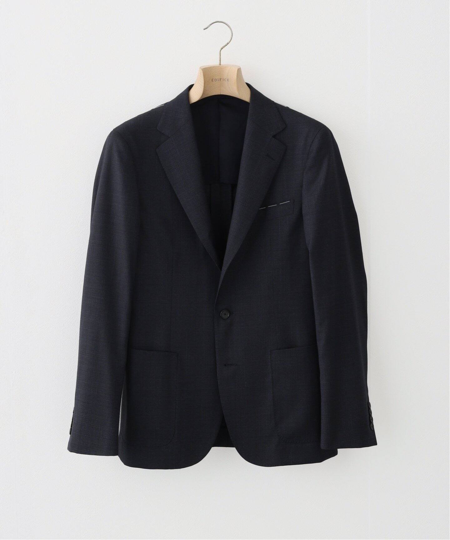 D.JK.3ボタン チェック(ロロピアーナ) （テーラードジャケット  