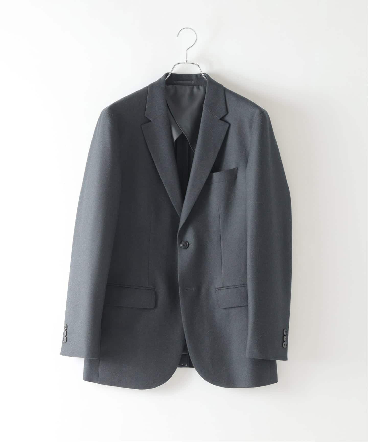 SUPER 120's ウールサキソニー 2ボタン ジャケット