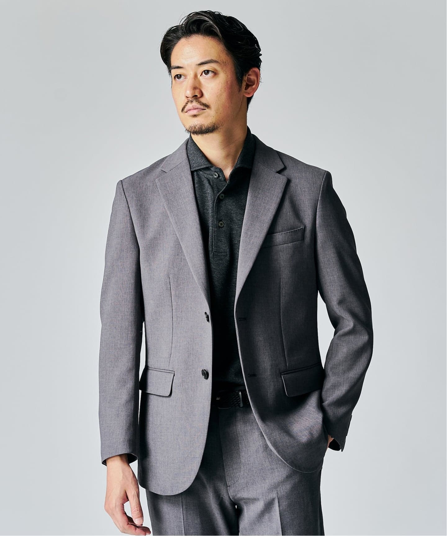 ドライダブルクロス 2Bジャケット【セットアップ着用可能