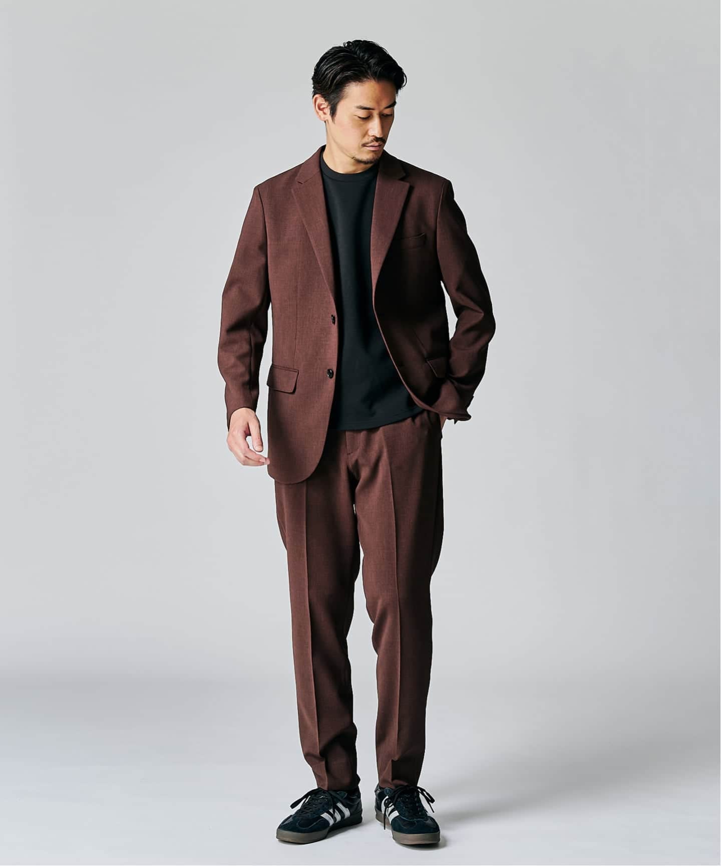 ドライダブルクロス 2Bジャケット【セットアップ着用可能