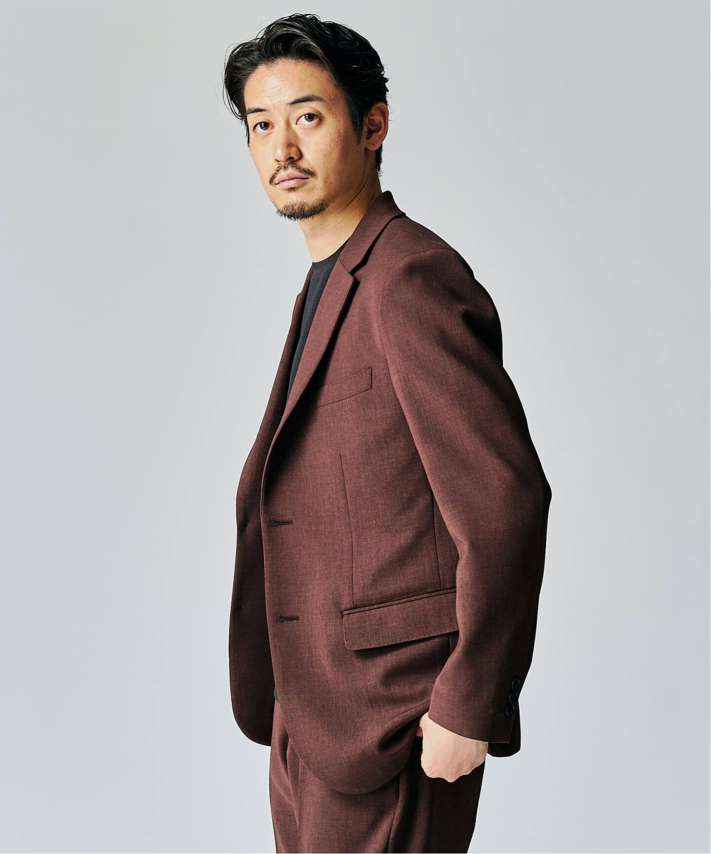 ドライダブルクロス 2Bジャケット【セットアップ着用可能