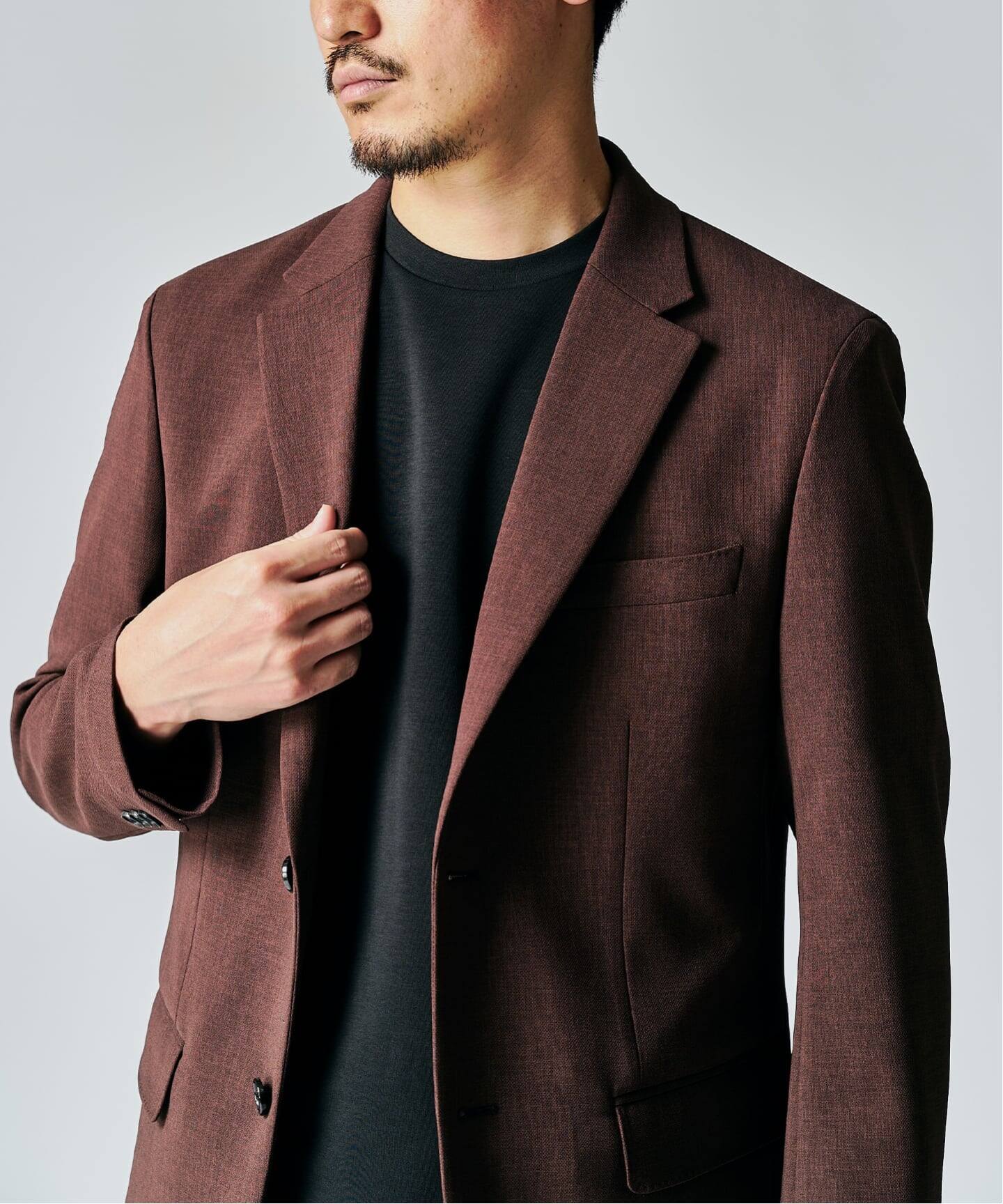 ドライダブルクロス 2Bジャケット【セットアップ着用可能