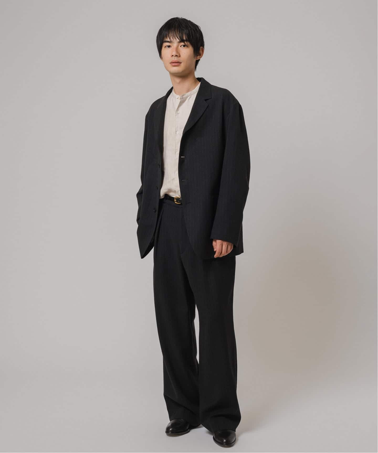 ETS.MATERIAUX(マテリオ) ウール/シルク サック コート（その他