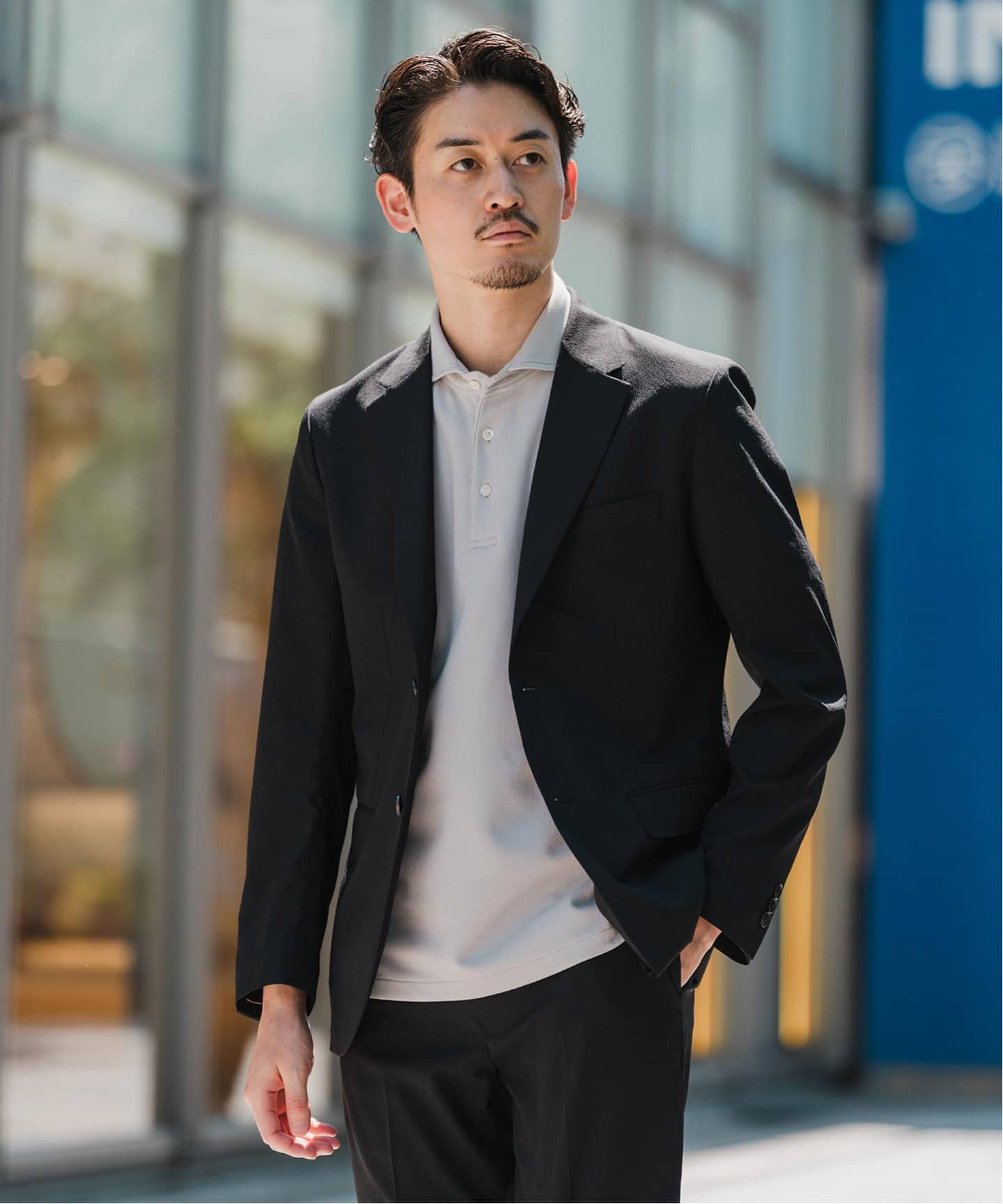 ★未使用近 タリアトーレ 超高級秋冬起毛アルパカ ネイビー テーラードジャケット modescape_rc-iteobzab1q74-etpo