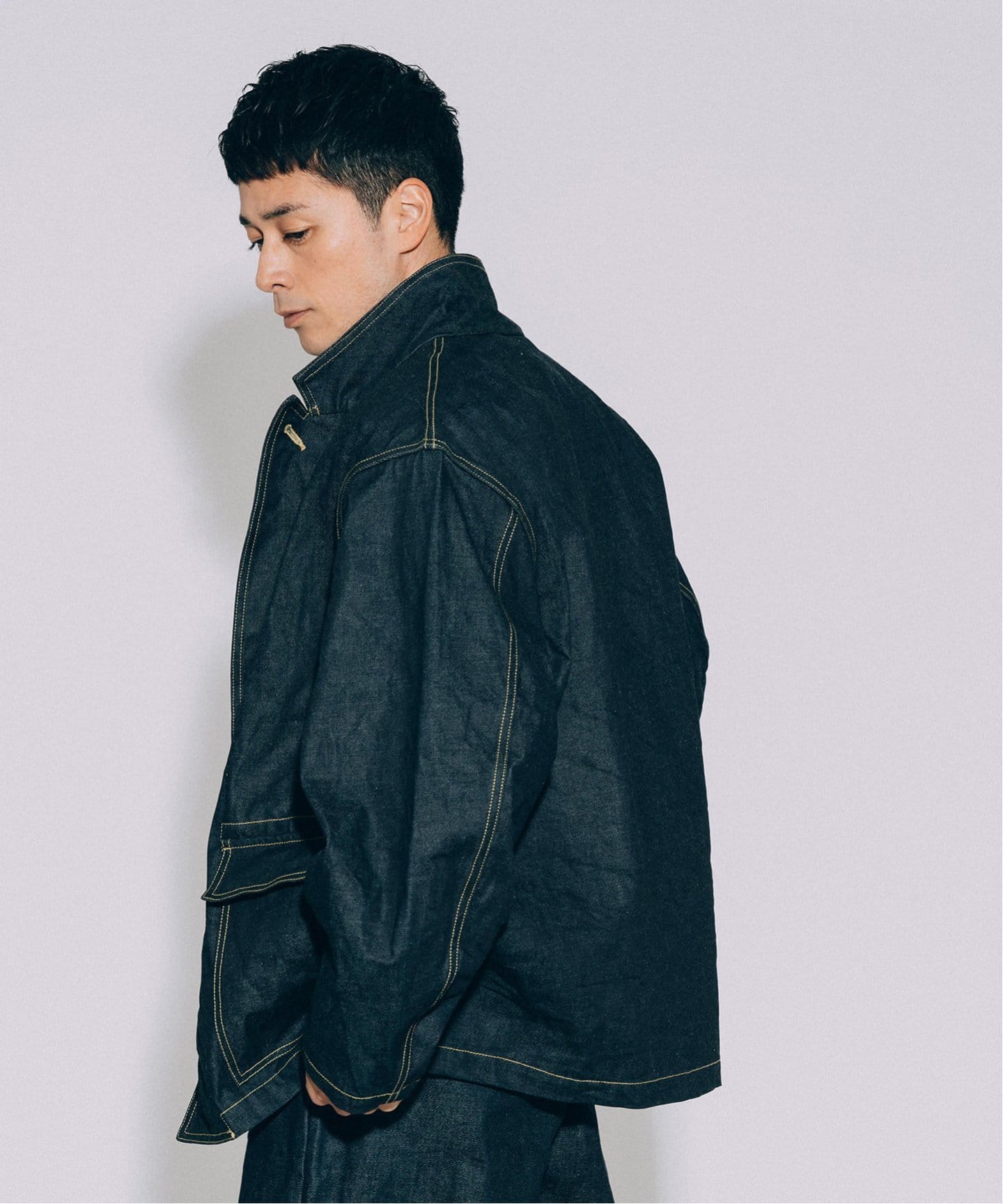 CONFFECT EDIFICE】デニム ダブルブレスト ジャケット（その他