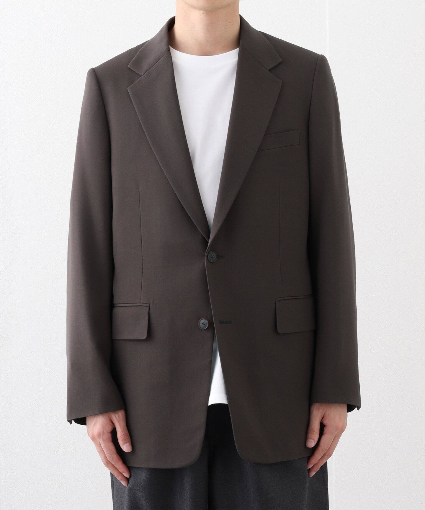 A15849 美品 オーラリー 21AW ウールコットンツイルスラックス 黒 5 