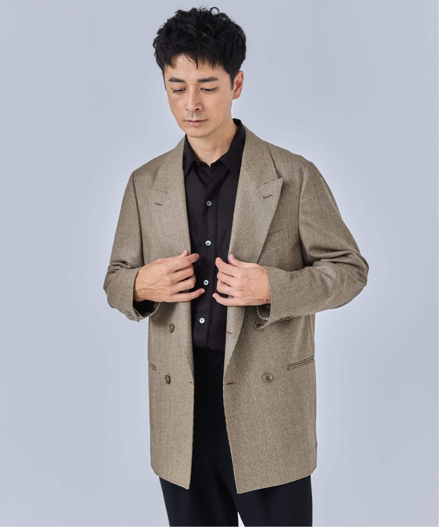 クチュール ド アダム oversize gunclub check ジャケット FRAMeWORK（フレームワーク）の「【COUTURE DADAM】GUNCLUB