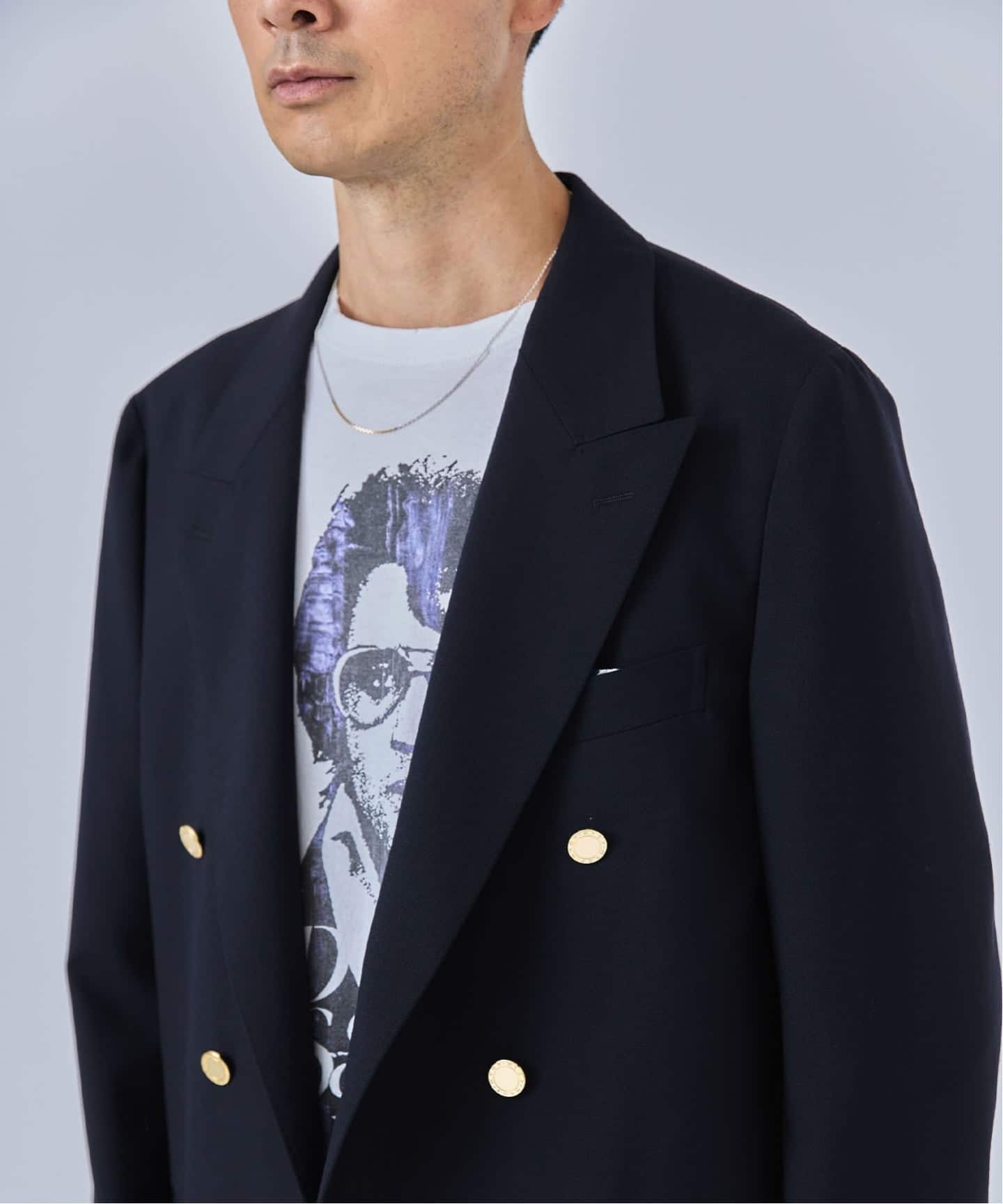 美品✨2022AW クチュールドアダム ダブルブレストテーラードジャケット 金鉛 美品✨2022AW クチュールドアダム ダブルブレストテーラード