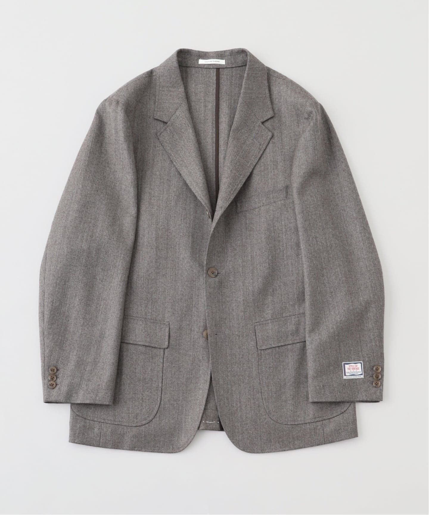 abcフリッカーCOUTURE D'ADAM クチュール ド アダム COUTURE D'ADAM (クチュール ド アダム) 別注 SACK ジャケット(へ