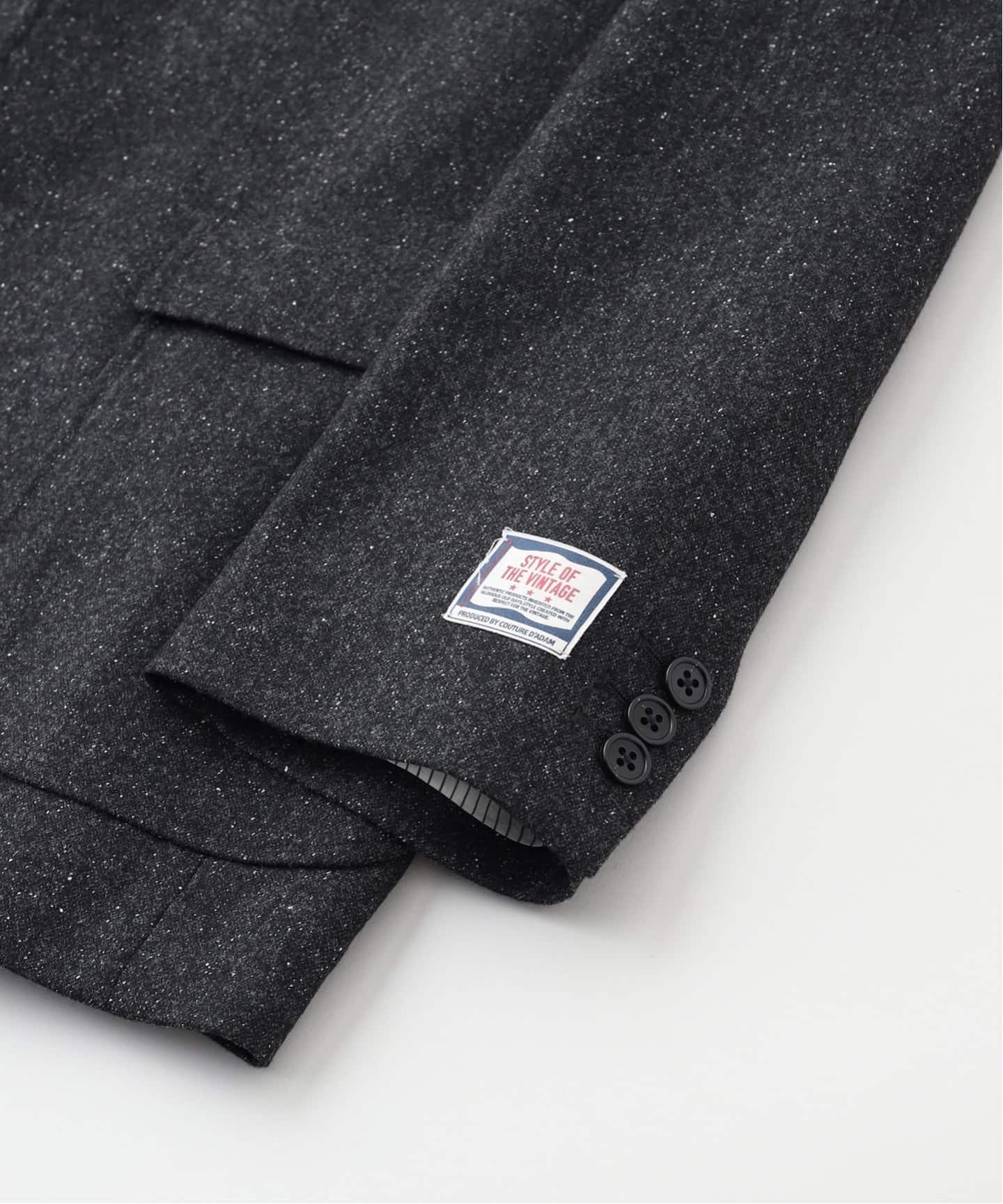 エディフィス（EDIFICE）/COUTURE D’ADAM (クチュール ド アダム) 別注 SACK ジャケット(Silk Ne COUTURE D'ADAM (クチュール ド アダム) 別注 SACK ジャケット(Silk