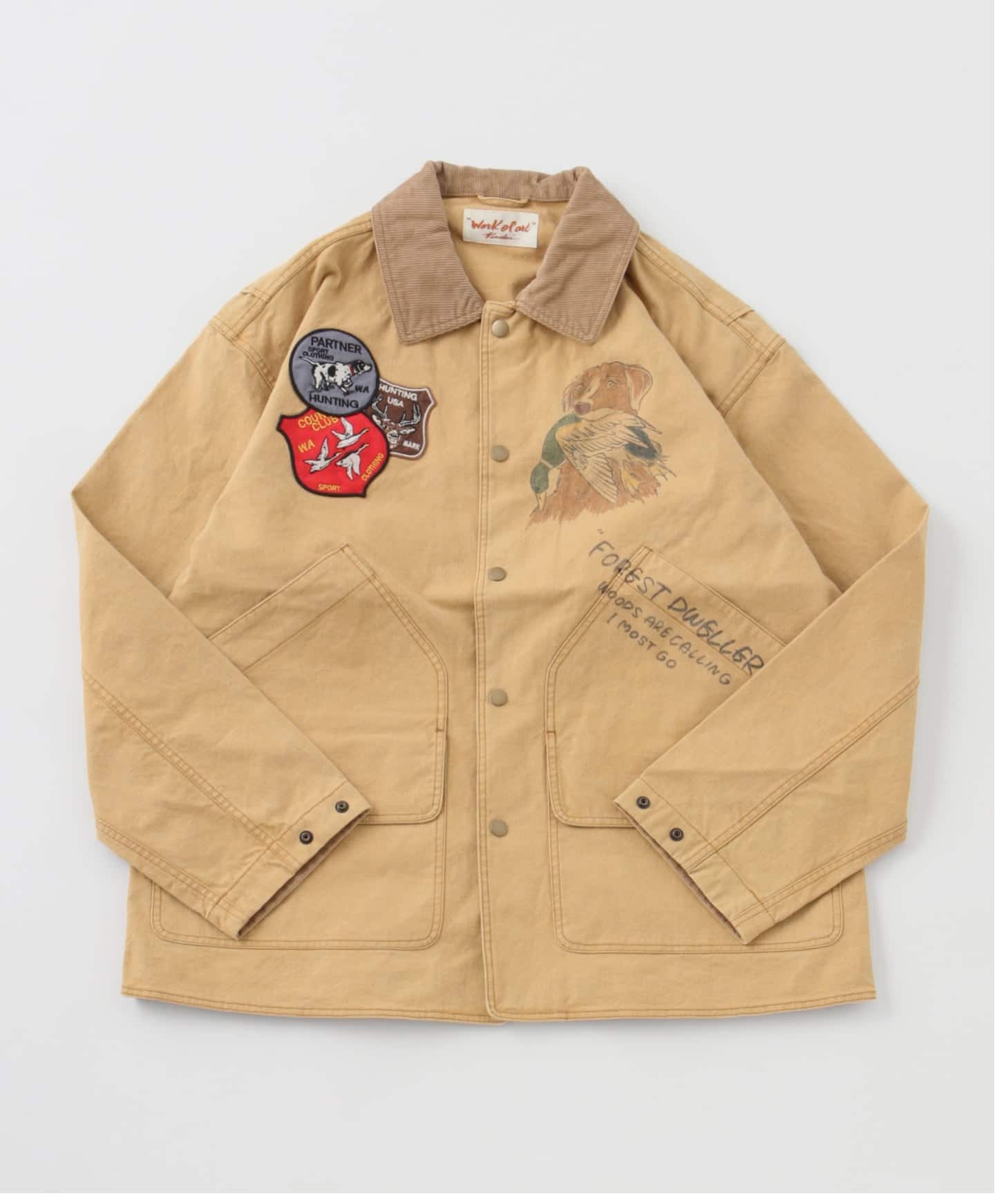 エディフィス（EDIFICE）/WORK OF ART(ワークオブアート) Hunting ジャケット WORK OF ART(ワークオブアート) Hunting ジャケット（その他ジャケット