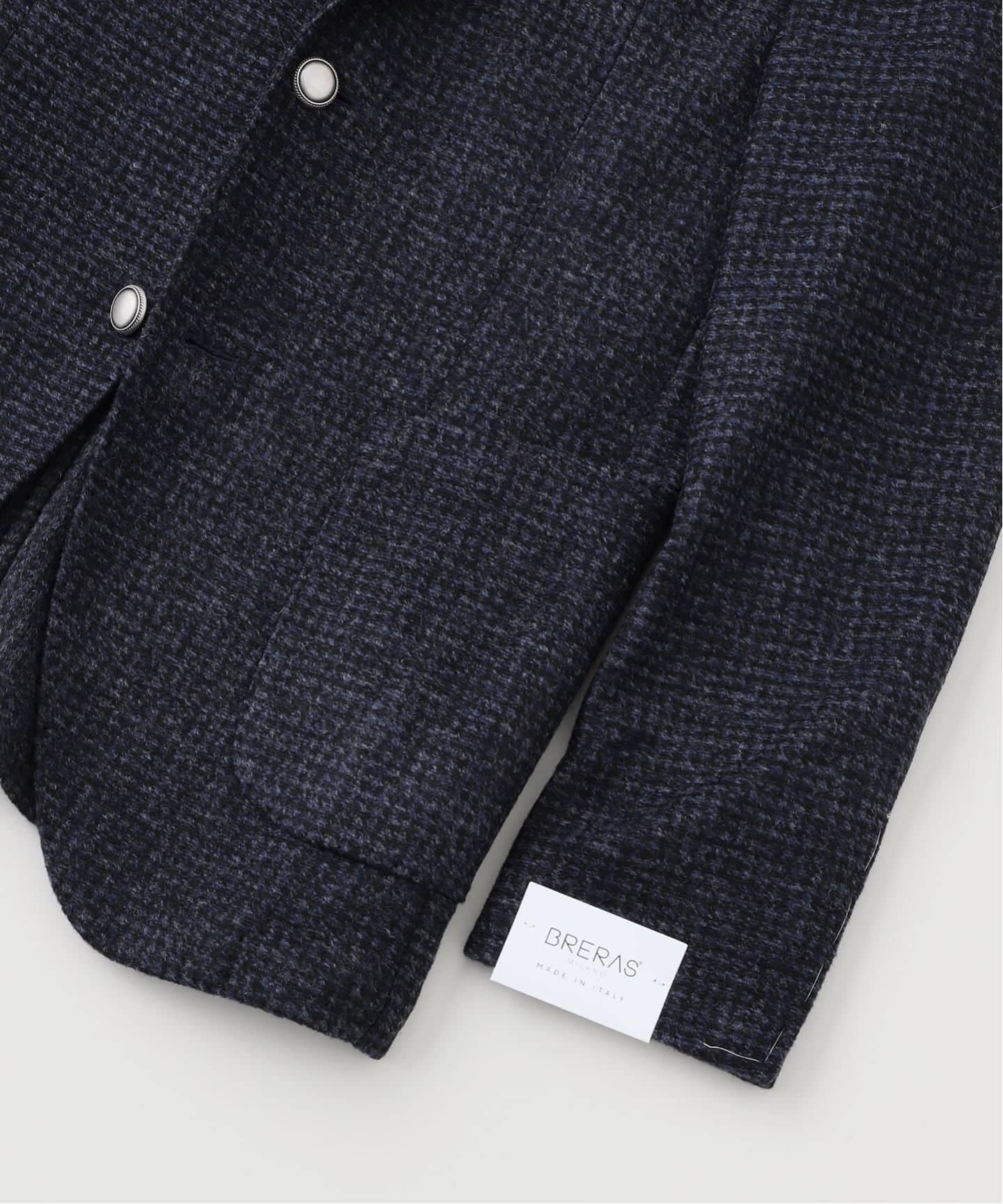 エディフィス（EDIFICE）/BRERAS (ブレラス)  Jersey ハウンドトゥース ジャケット BRERAS (ブレラス) Jersey ハウンドトゥース ジャケット（その他