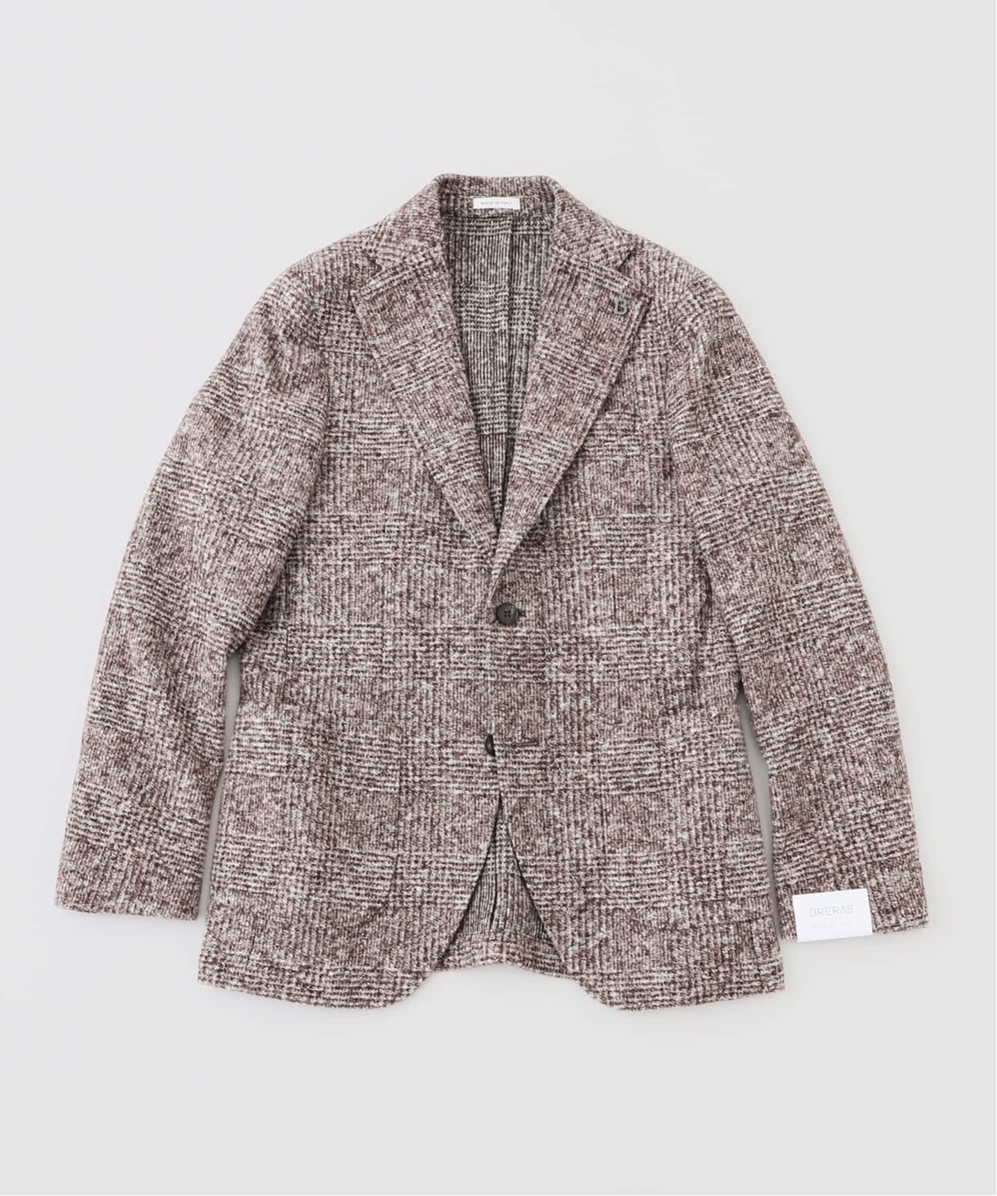 エディフィス（EDIFICE）/BRERAS (ブレラス)  Jersey GlenPlaid ジャケット BRERAS (ブレラス) Jersey GlenPlaid ジャケット（その他ジャケット