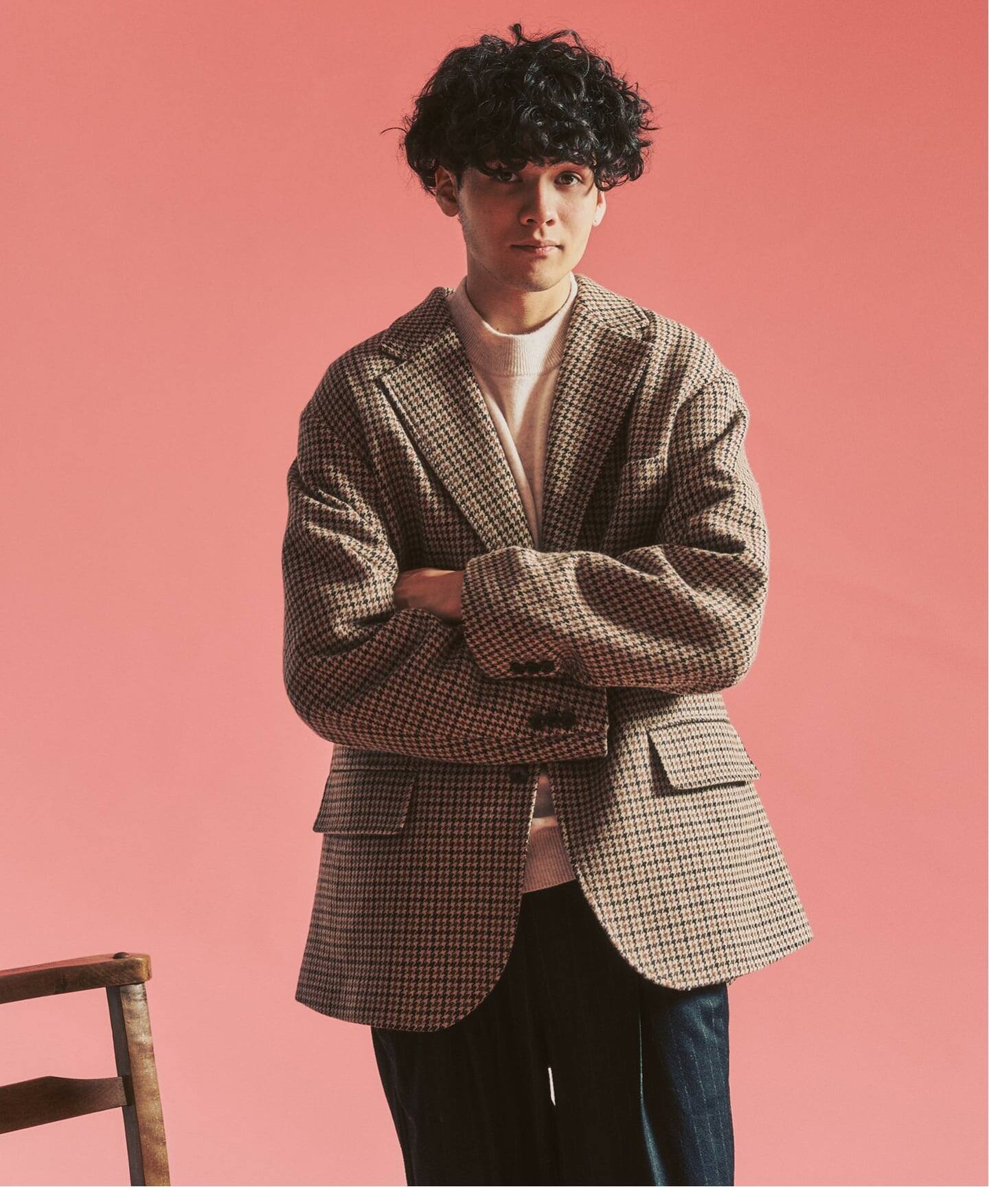 417 エディフィス（417 EDIFICE）/【MOONLIGHT CLOTHING】 British Pattern ジャケット MOONLIGHT CLOTHING】 British Pattern ジャケット（テーラード