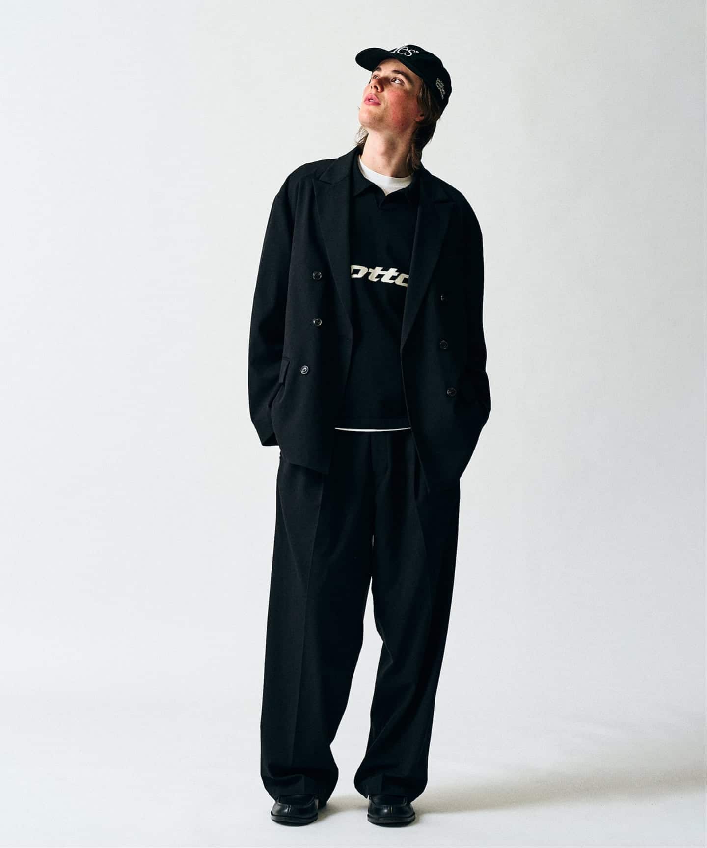 T/Rツイル ダブルワイドセットアップ（スーツ・セットアップ