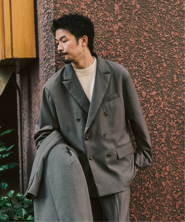 T/Rツイル ダブルワイドセットアップ（スーツ・セットアップ）｜417 