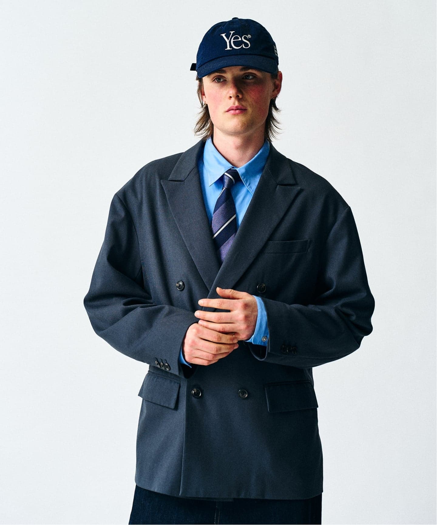 T/Rツイル ダブルワイドセットアップ（スーツ・セットアップ