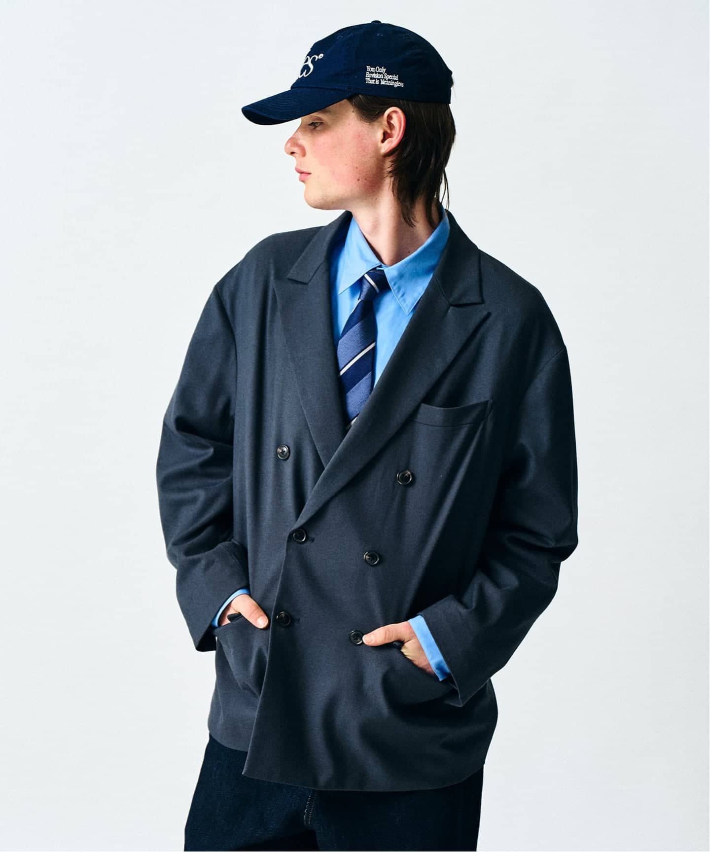 T/Rツイル ダブルワイドセットアップ（スーツ・セットアップ