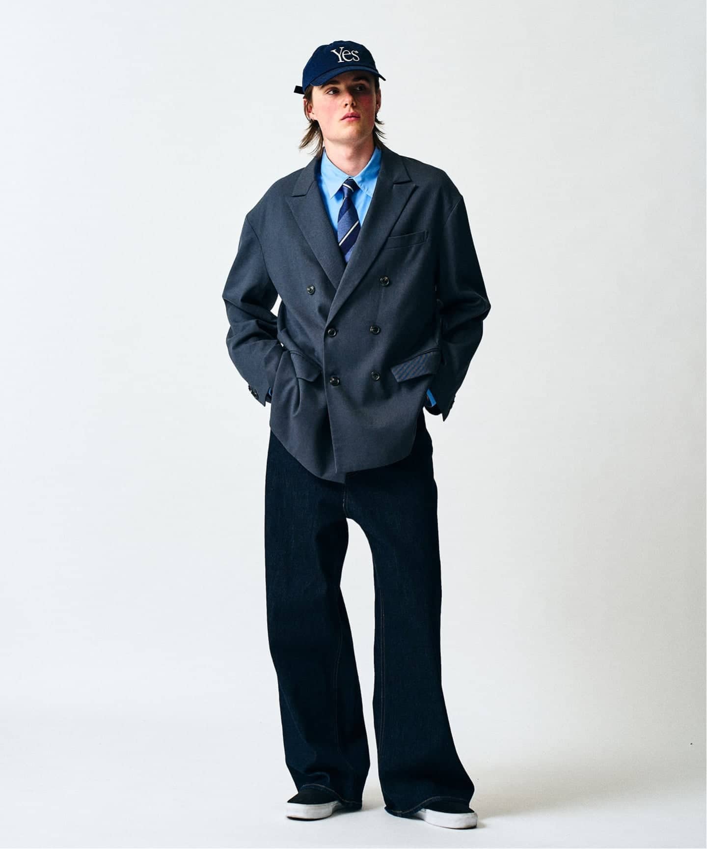 エディフィス417 ダブルセットアップ T/Rツイル ダブルワイドセットアップ（スーツ・セットアップ）｜417