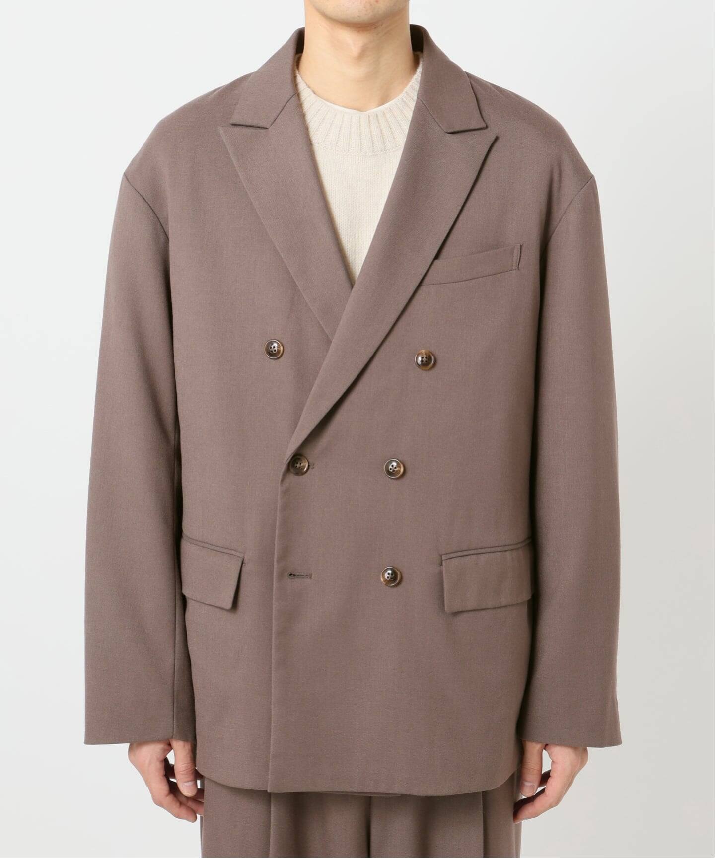 美品　T/Rツイル　ダブルワイドセットアップ　S T/Rツイル ダブルワイドセットアップ（スーツ・セットアップ）｜417