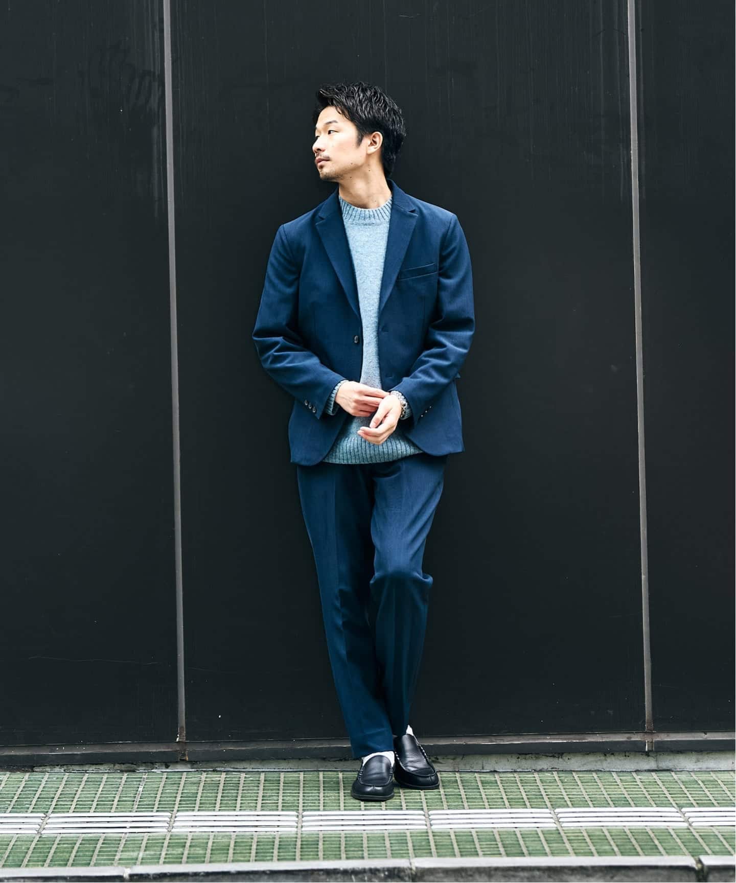 EDIFICE プリントセットアップスーツ 417 EDIFICE｜ワルツツイル セットアップ | Rakuten Fashion