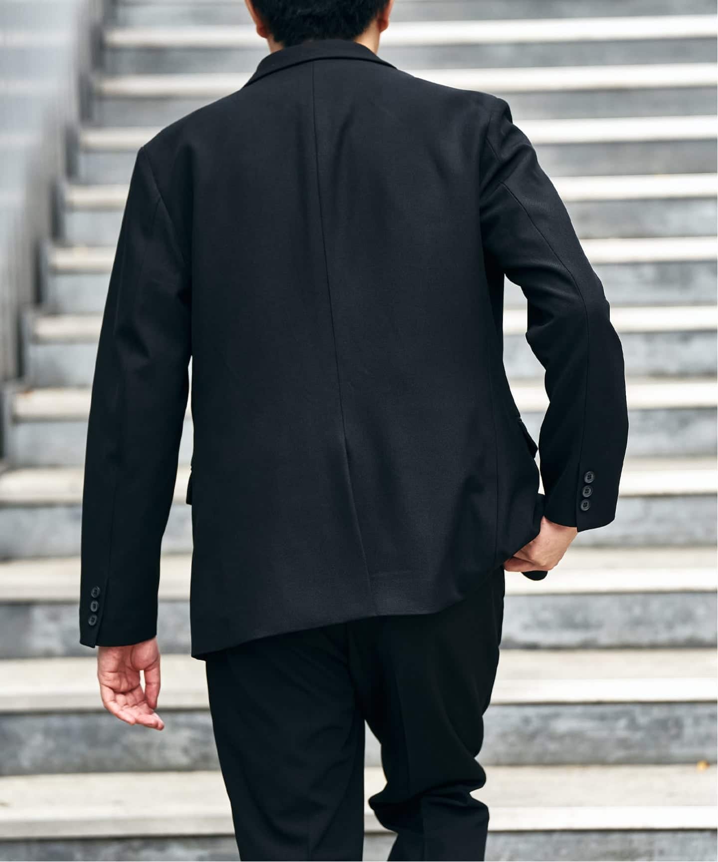 4WAYストレッチ セットアップ ”ジャケット1点+パンツ1点” の2点セット