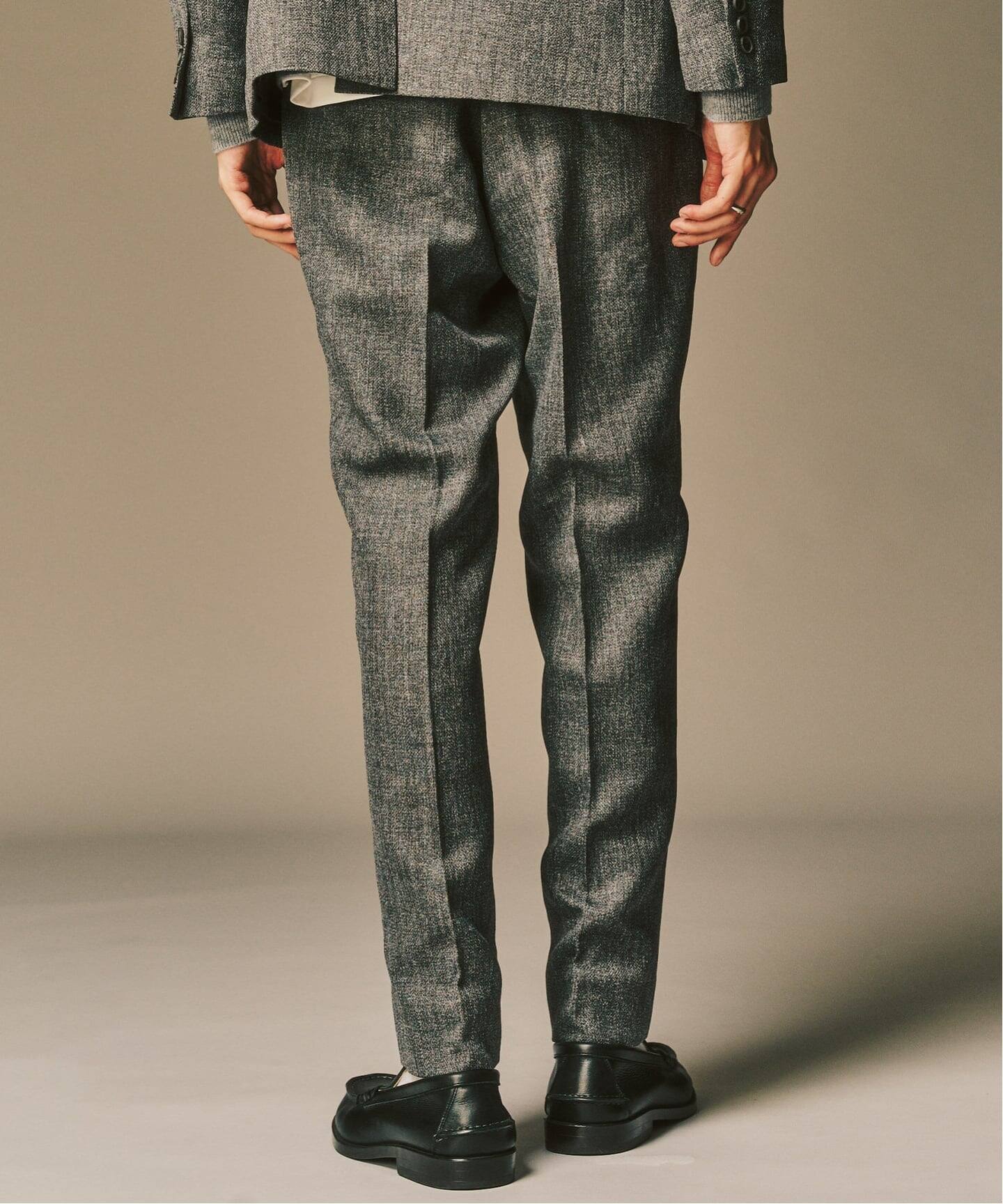 ミックス ツイードセットアップ ”ジャケット1点+パンツ1点” の2点