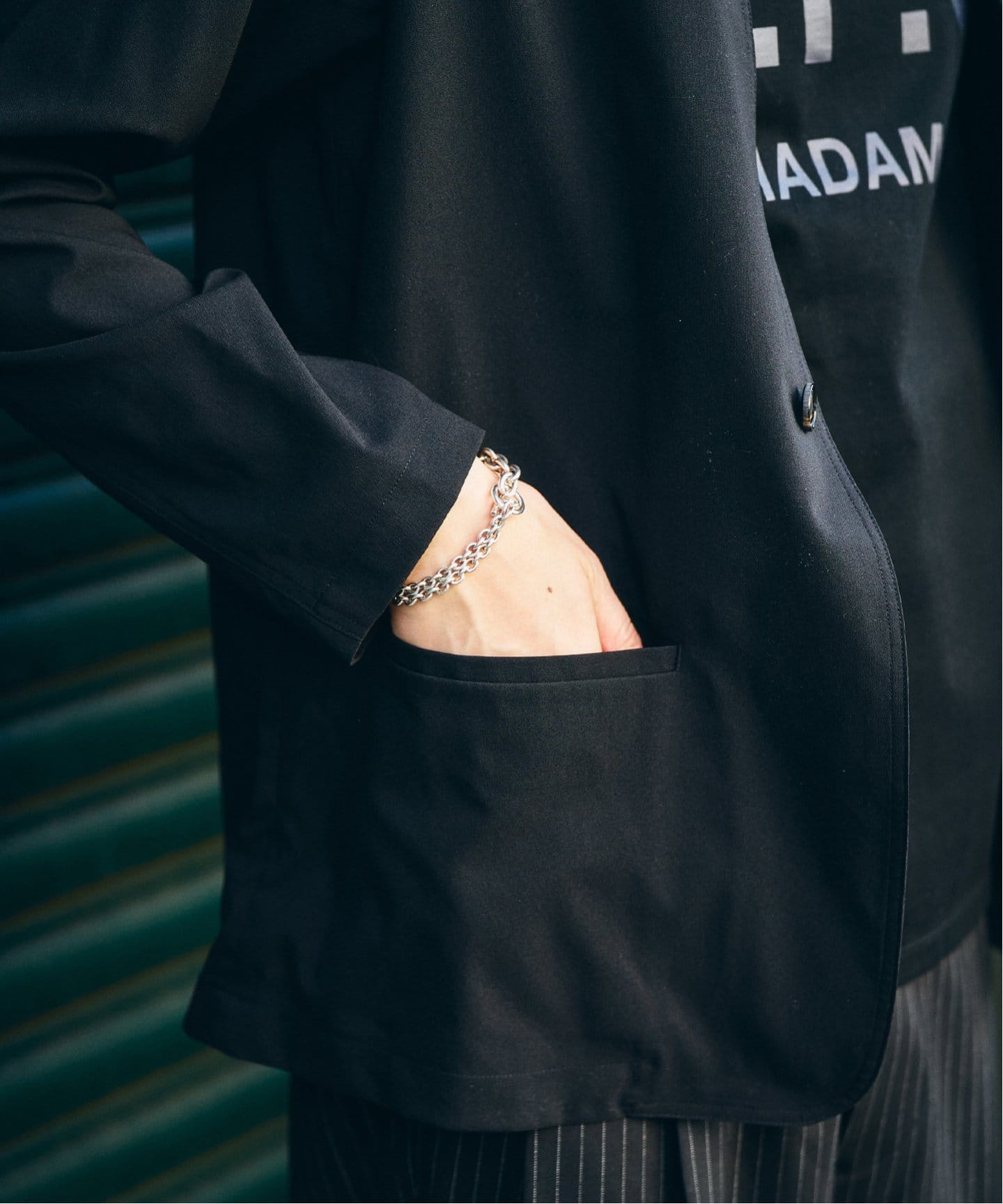 Reflax PBT ウェザーst ジャケット（ノーカラージャケット）｜417