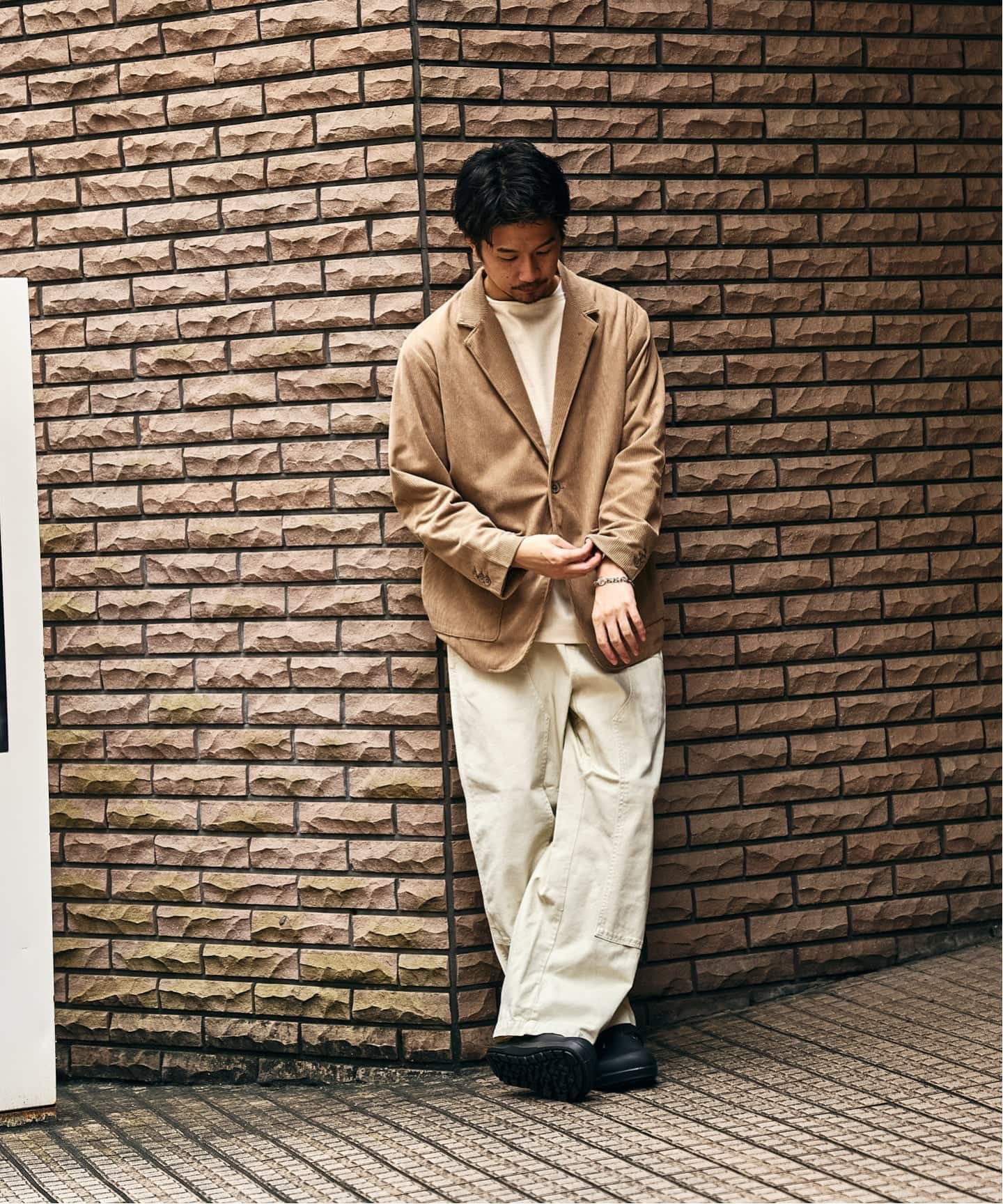 P コーデュロイ ジャケット ”セットアップ着用可能”（テーラード