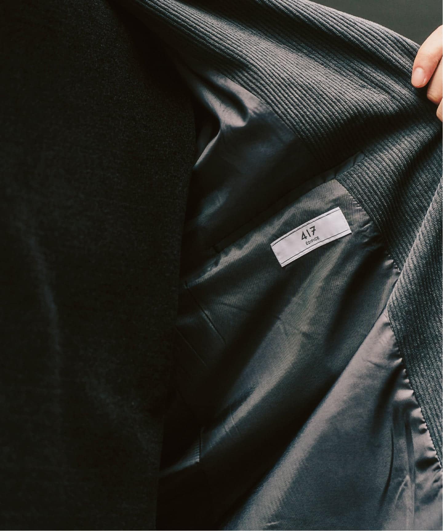 P コーデュロイ ジャケット ”セットアップ着用可能”（テーラード