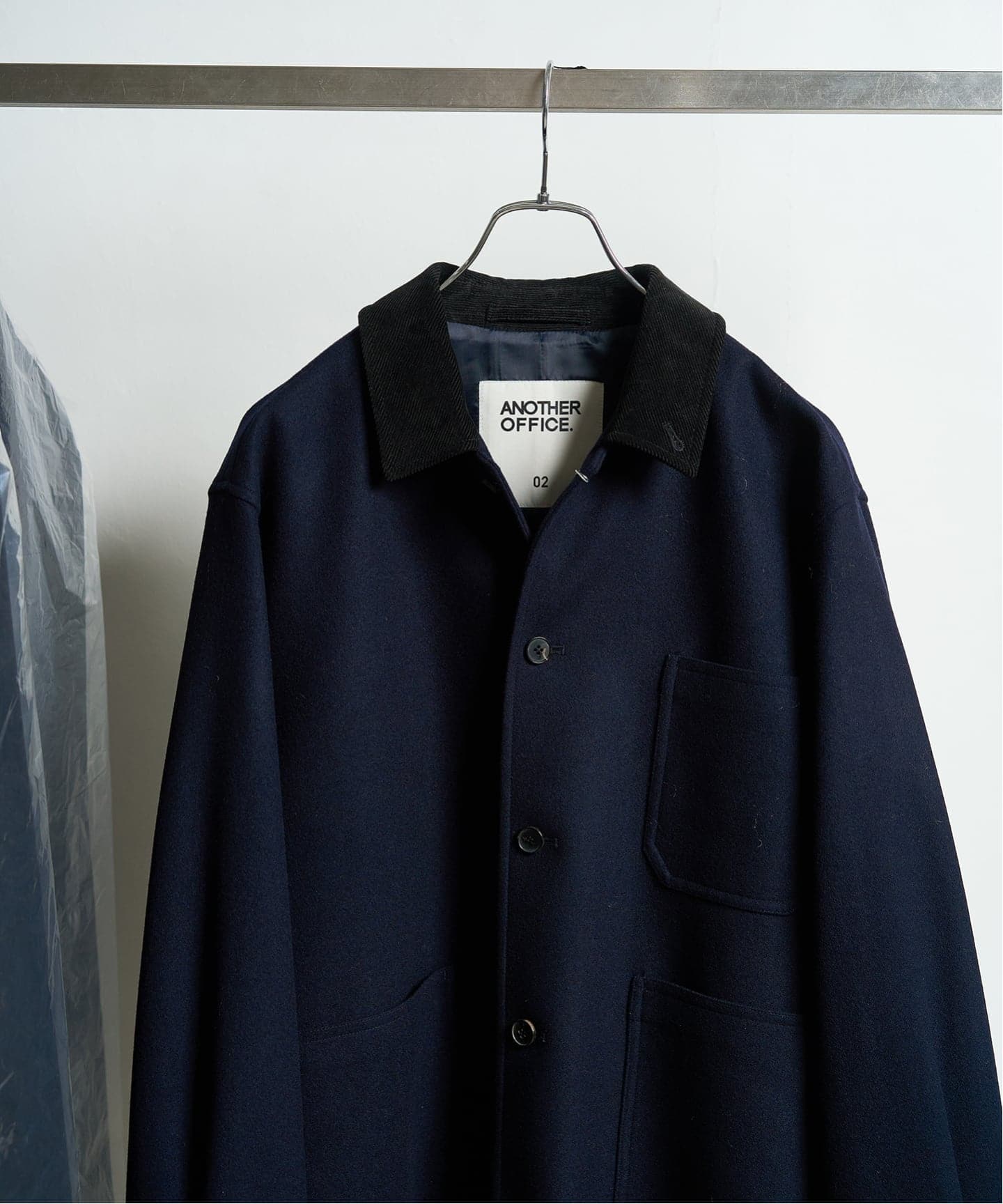 ANOTHER OFFICE / アナザーオフィス】Santiago Cashmere Work Jacket ANOTHER OFFICE / アナザーオフィス】Santiago Cashmere Work Jacket