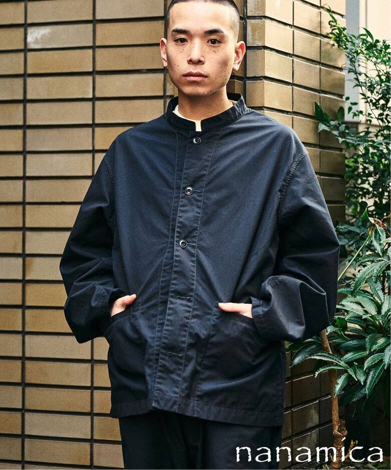 NANAMICA / ナナミカ 417別注 バンドカラーシャツジャケット（その他 