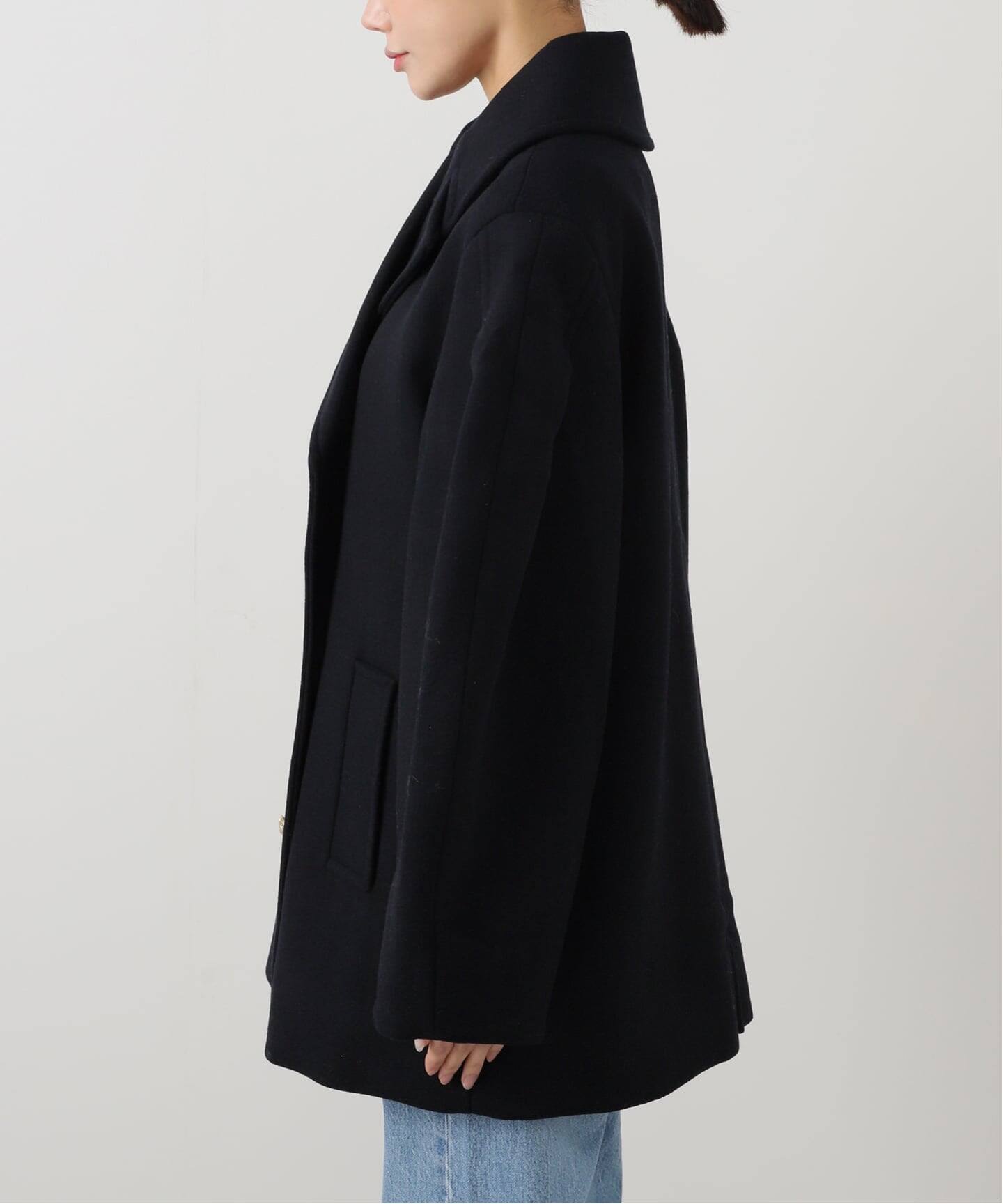 GANNI / ガニー Peacoat Wool Midi Coat（ピーコート）｜PULP（パルプ