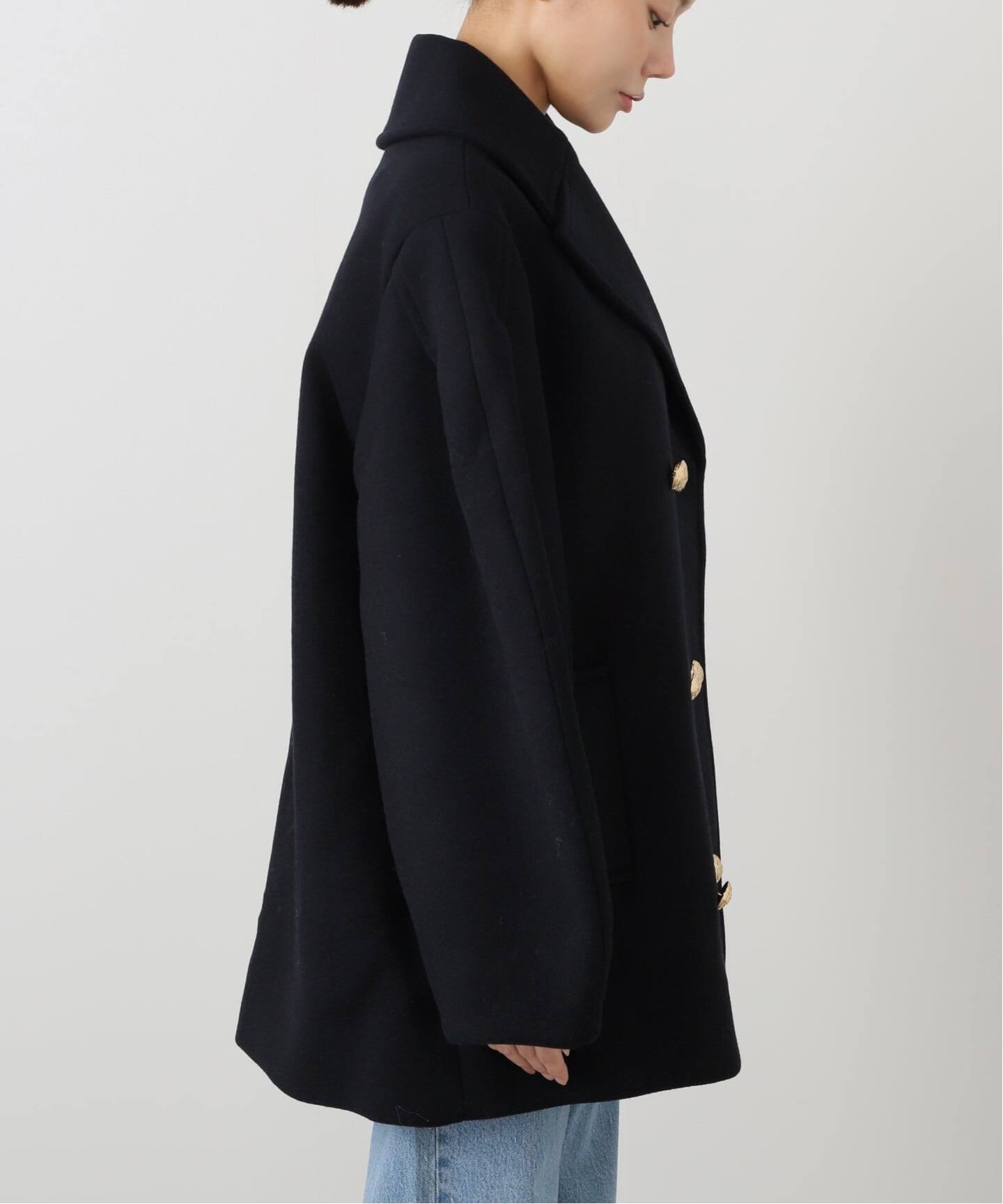 GANNI / ガニー Peacoat Wool Midi Coat（ピーコート）｜PULP（パルプ