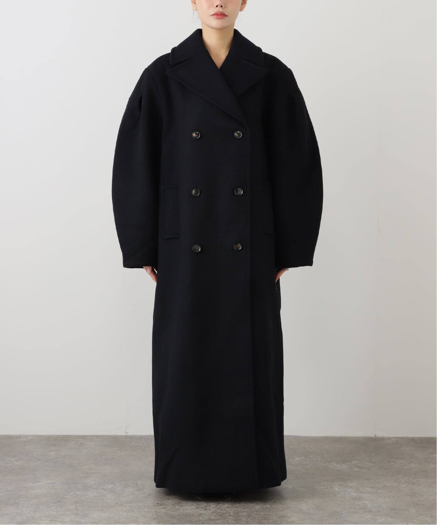 GANNI / ガニー Peacoat Wool Long Coat（ピーコート）｜PULP（パルプ