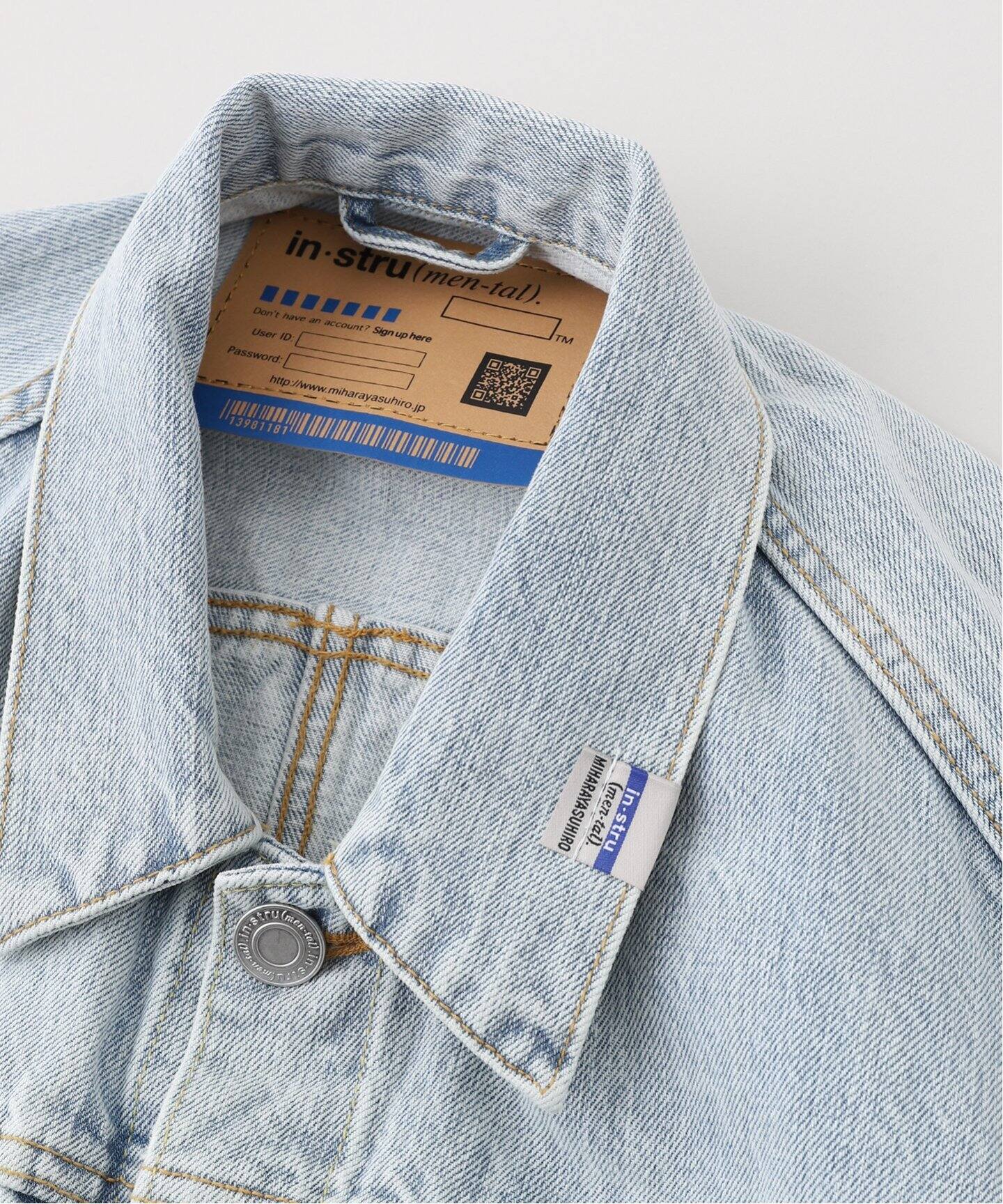 in・stru(men-tal). デニムジャケット 48サイズ Maison MIHARA YASUHIRO(メゾン ミハラヤスヒロ)｜【MEN】【in