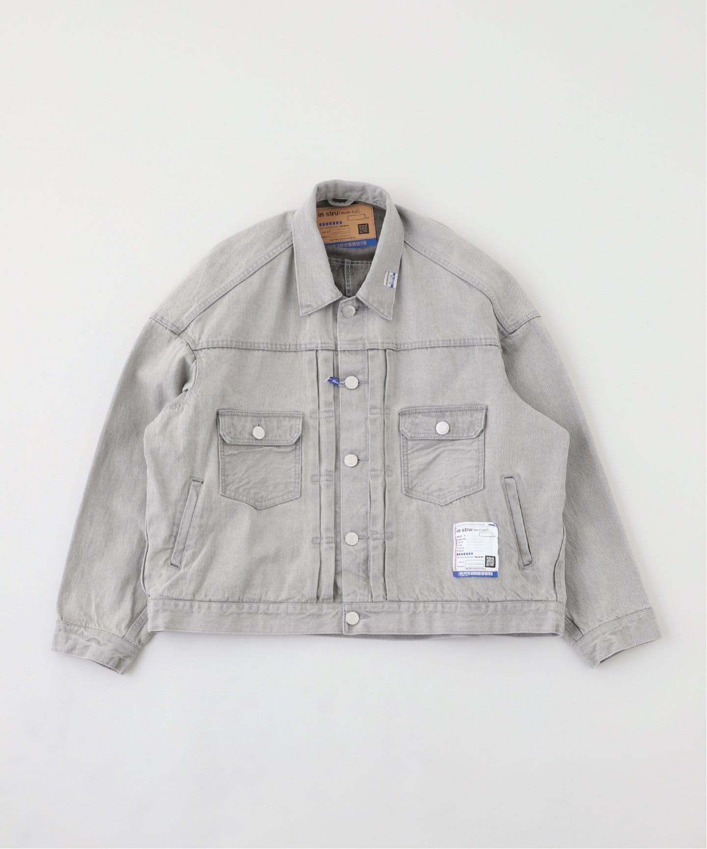in・stru(men-tal). デニムジャケット 48サイズ In・stru(men-tal).（インストルメンタル）の「Cotton Tencel