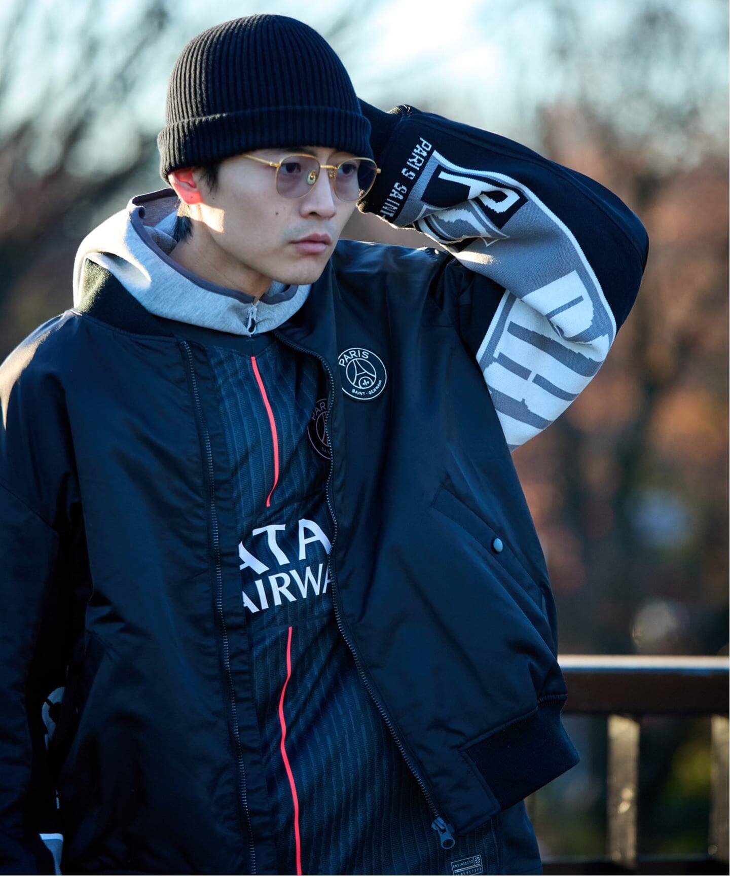 Paris Saint-Germain / パリ・サン＝ジェルマン】 JP Vintage Scarf