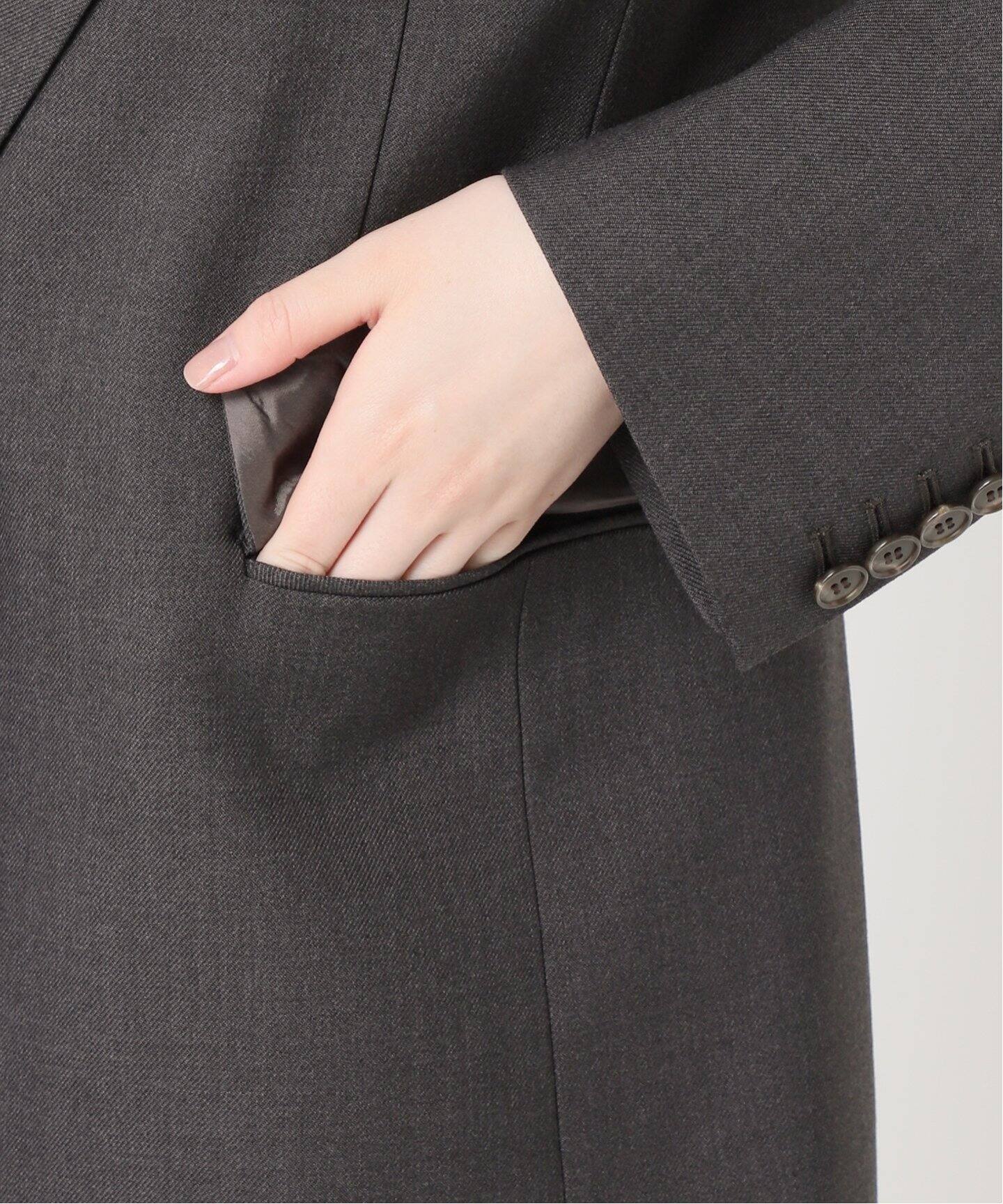 WOOL ツイルジャケット（テーラードジャケット）｜JOURNAL STANDARD L
