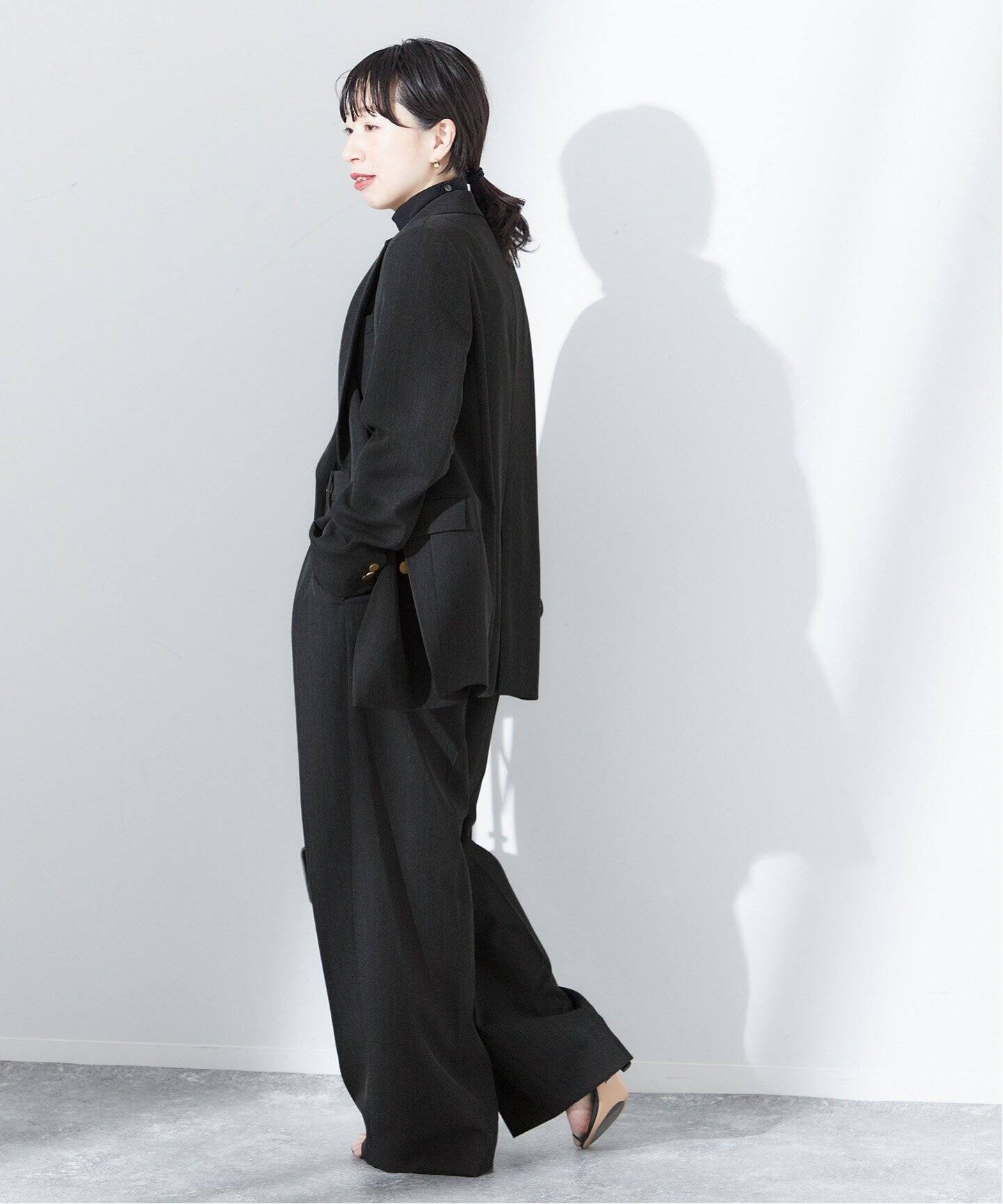 ヴィスポリギャバブレザージャケット（テーラードジャケット  