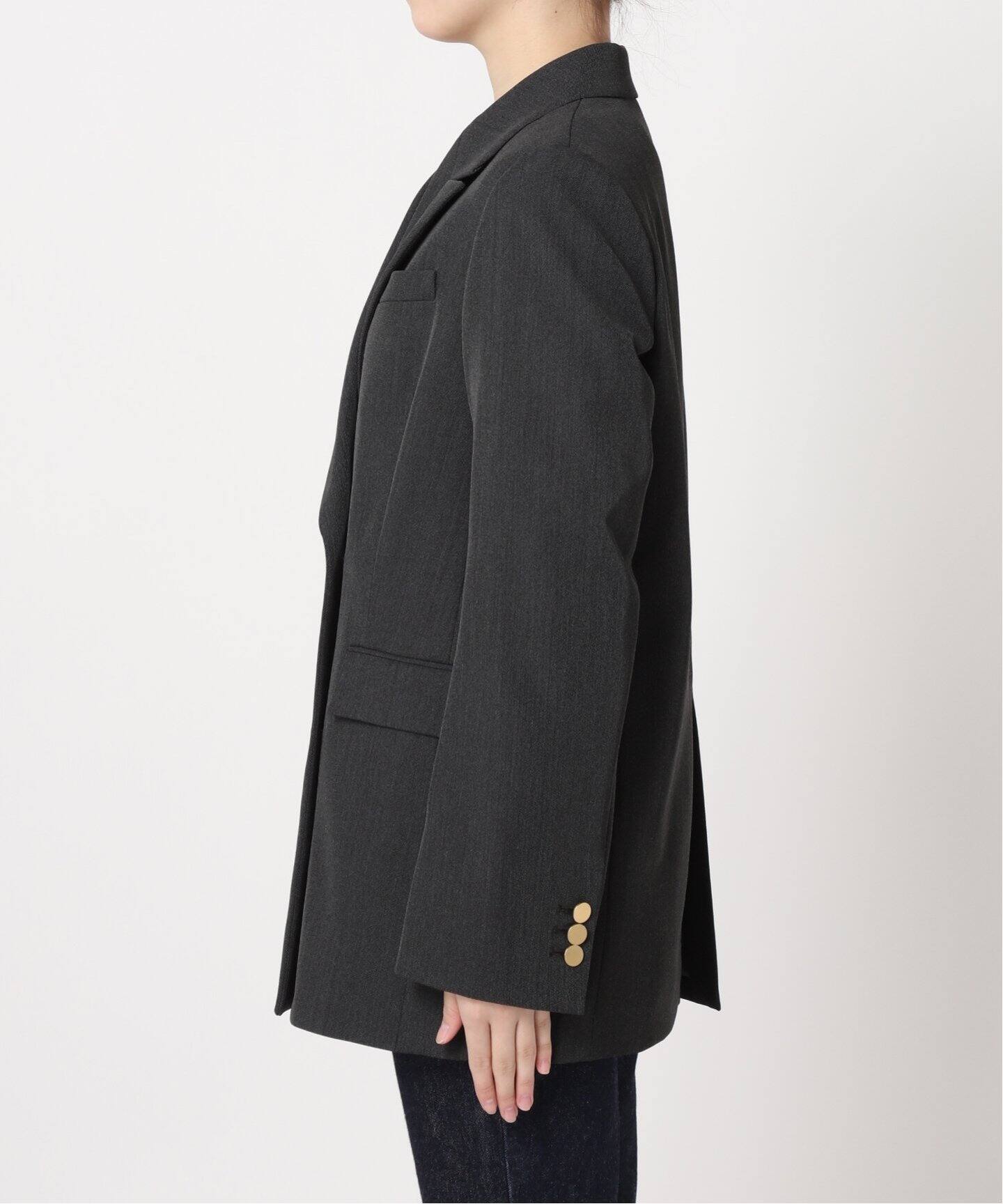 ヴィスポリギャバブレザージャケット（テーラードジャケット  