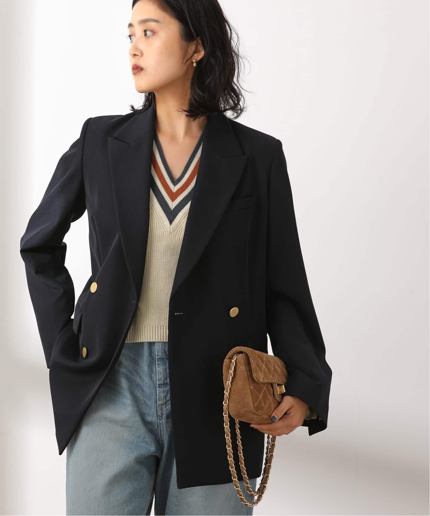 追加5》ヴィスポリギャバブレザージャケット（テーラードジャケット