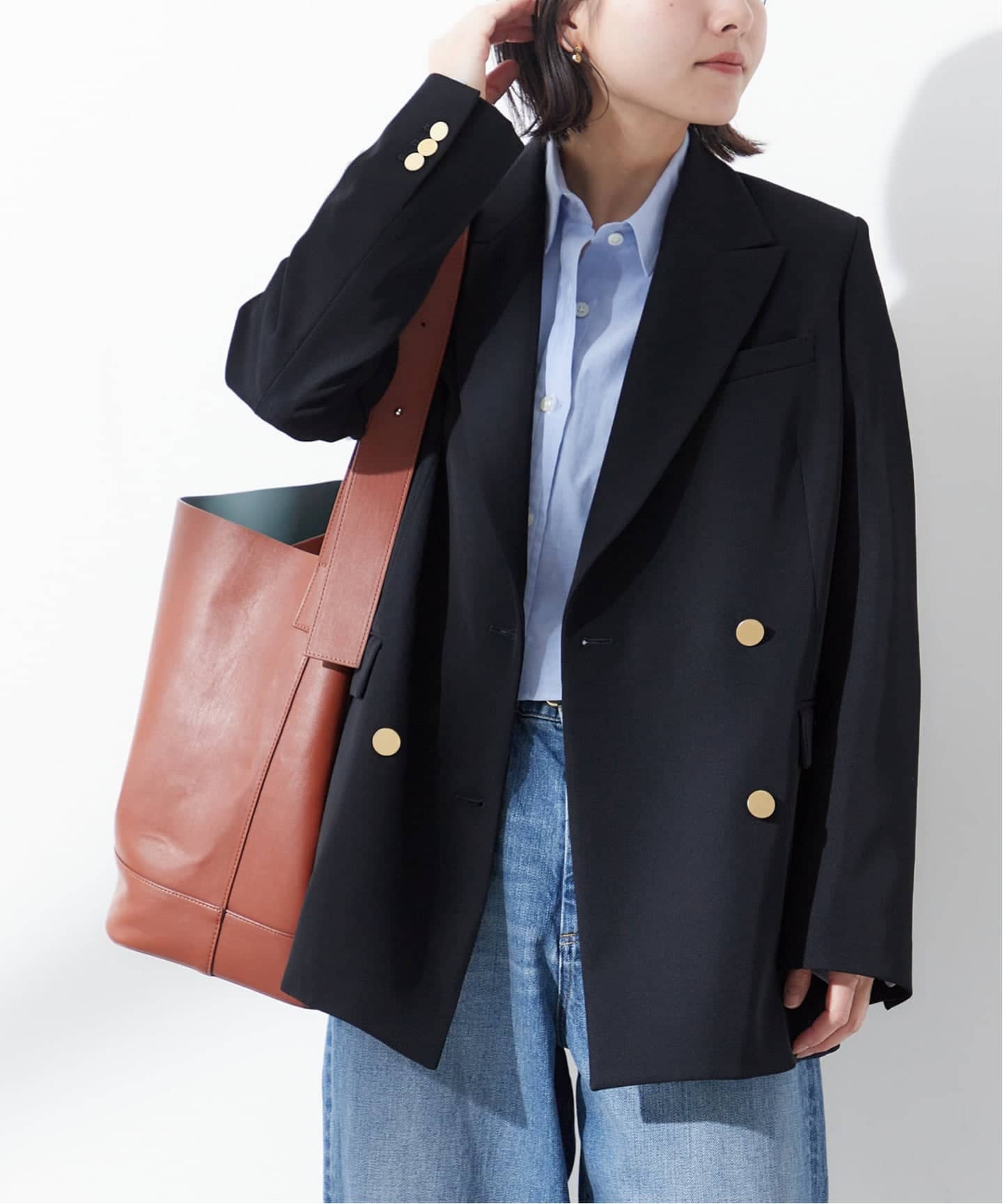 追加5》ヴィスポリギャバブレザージャケット（テーラードジャケット