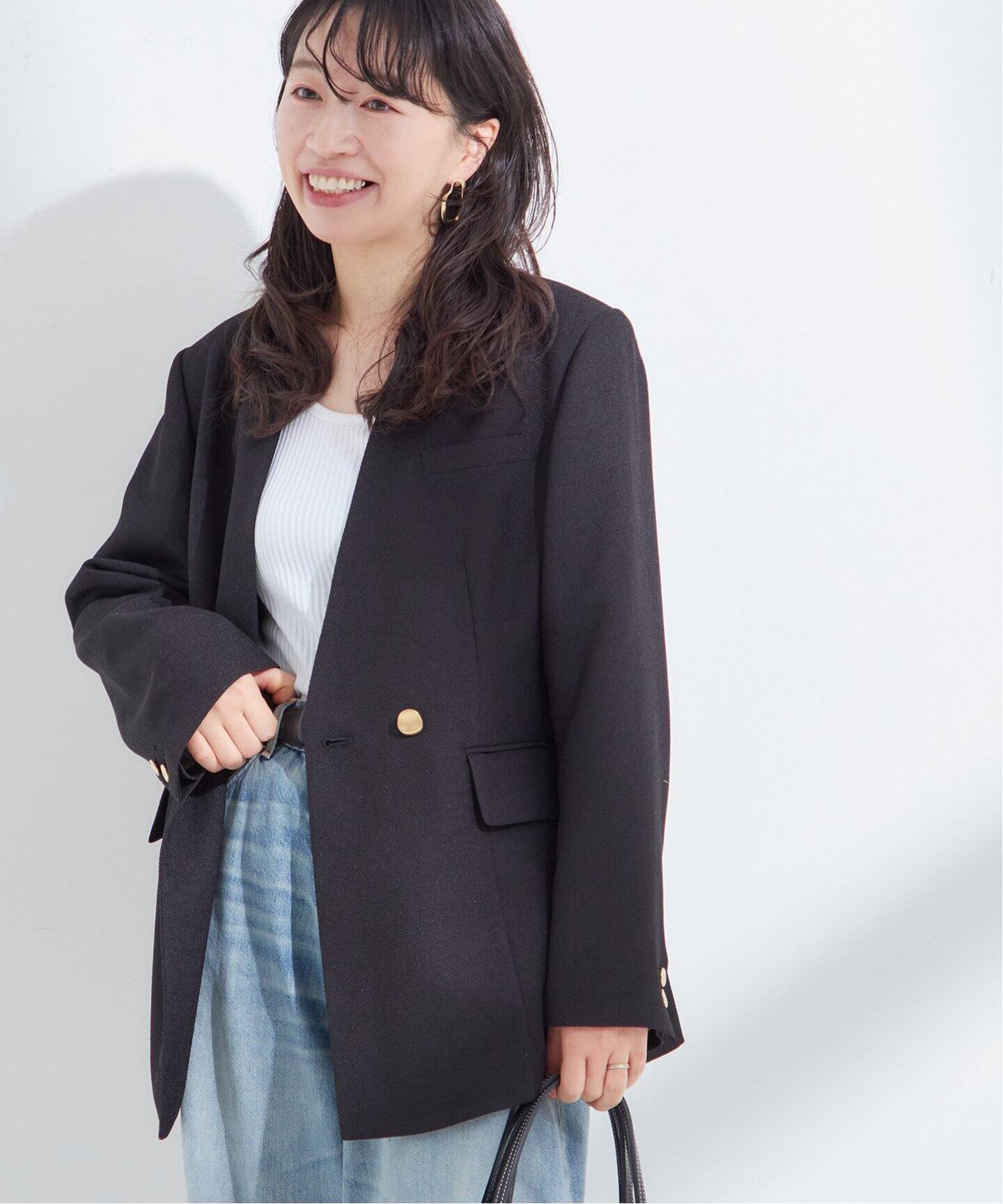 リノオックスノーカラージャケット（ノーカラージャケット）｜JOURNAL  