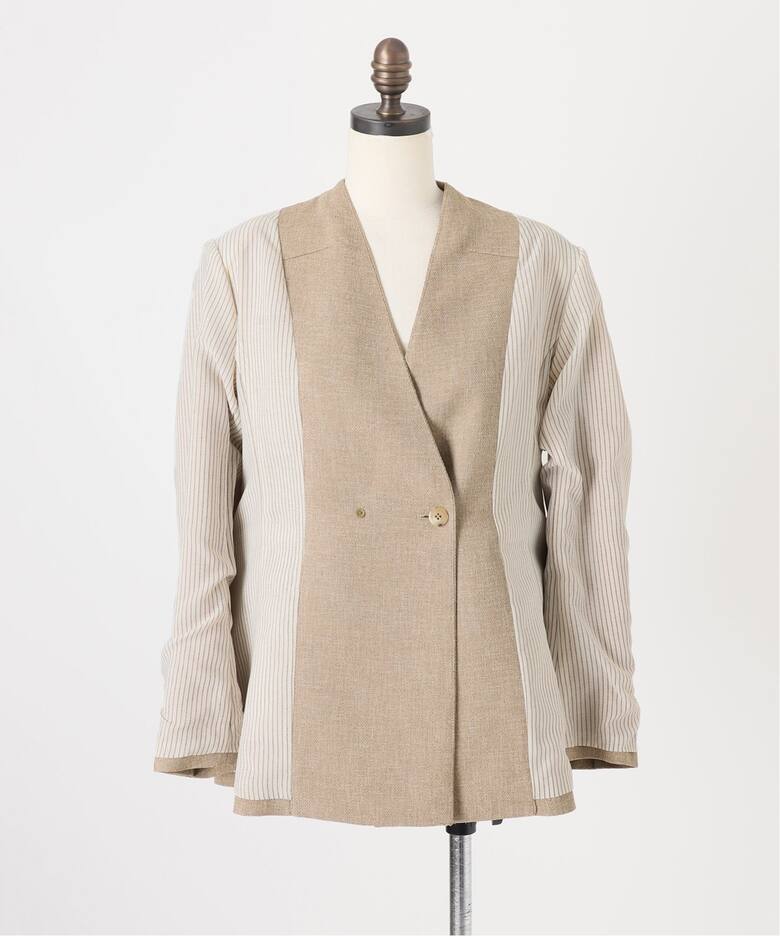 リノオックスノーカラージャケット（ノーカラージャケット）｜JOURNAL  