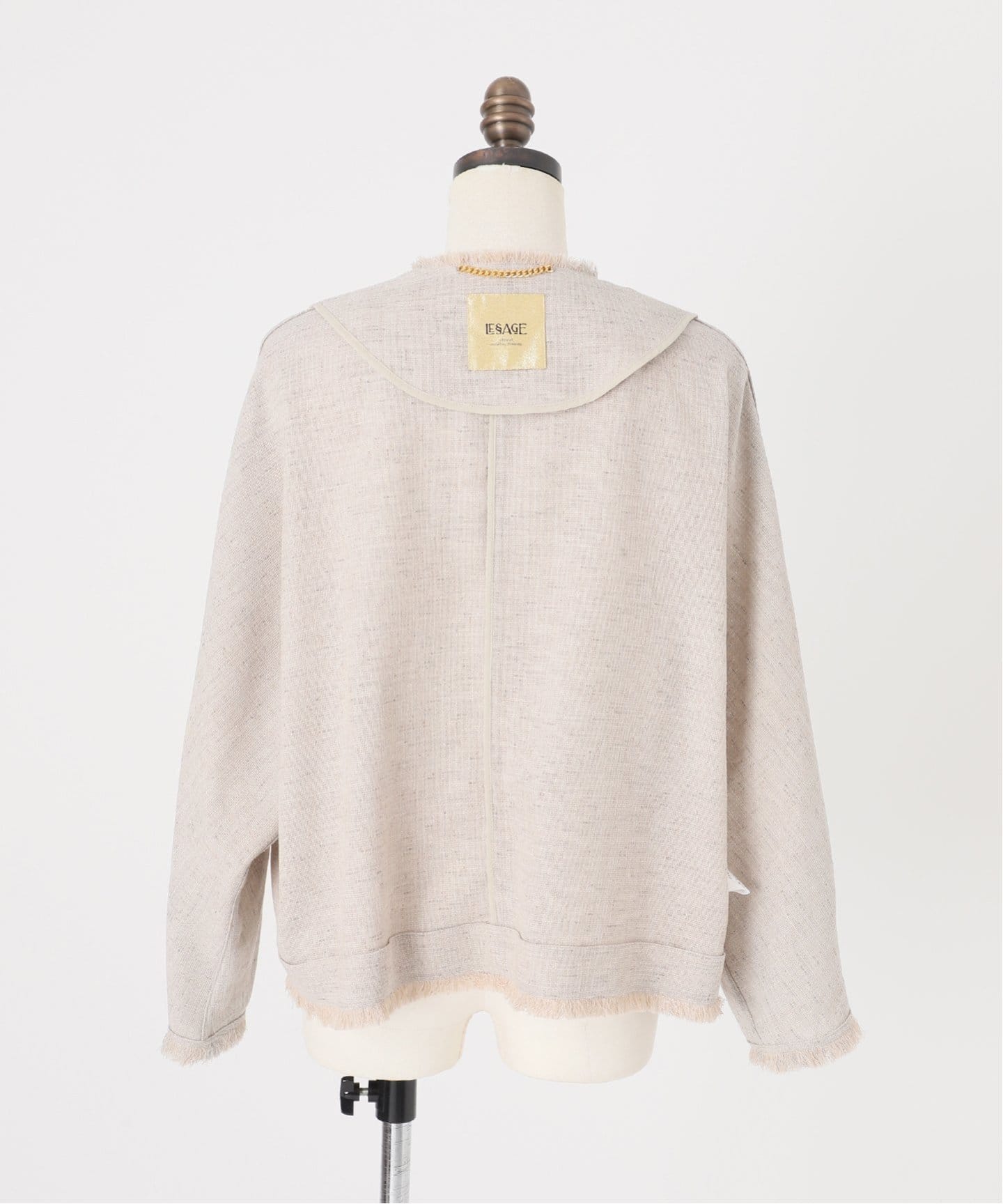 SP》TWEEDドルマンジャケット（ノーカラージャケット）｜JOURNAL